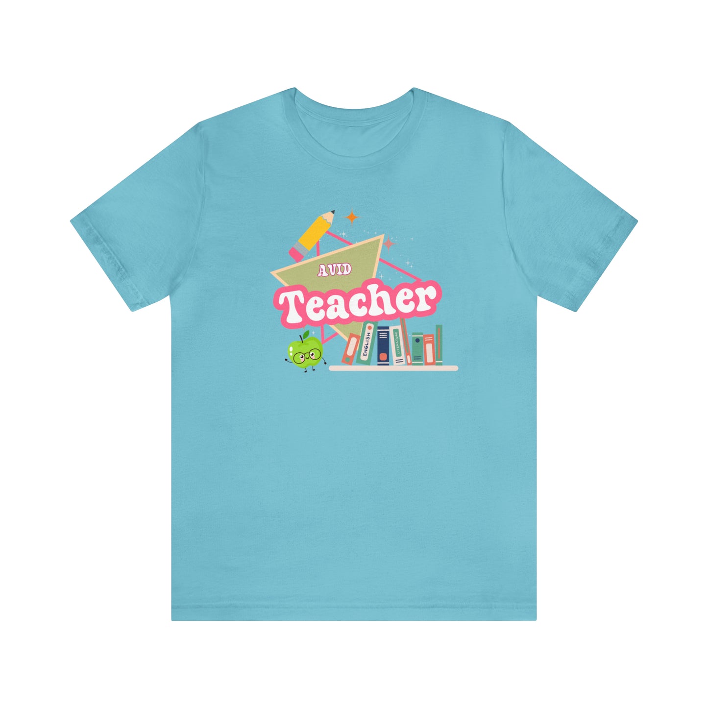 AVID shirt, 90s shirt, 90s teacher shirt, colorful school secretary shirt, colorful school shirt, T545