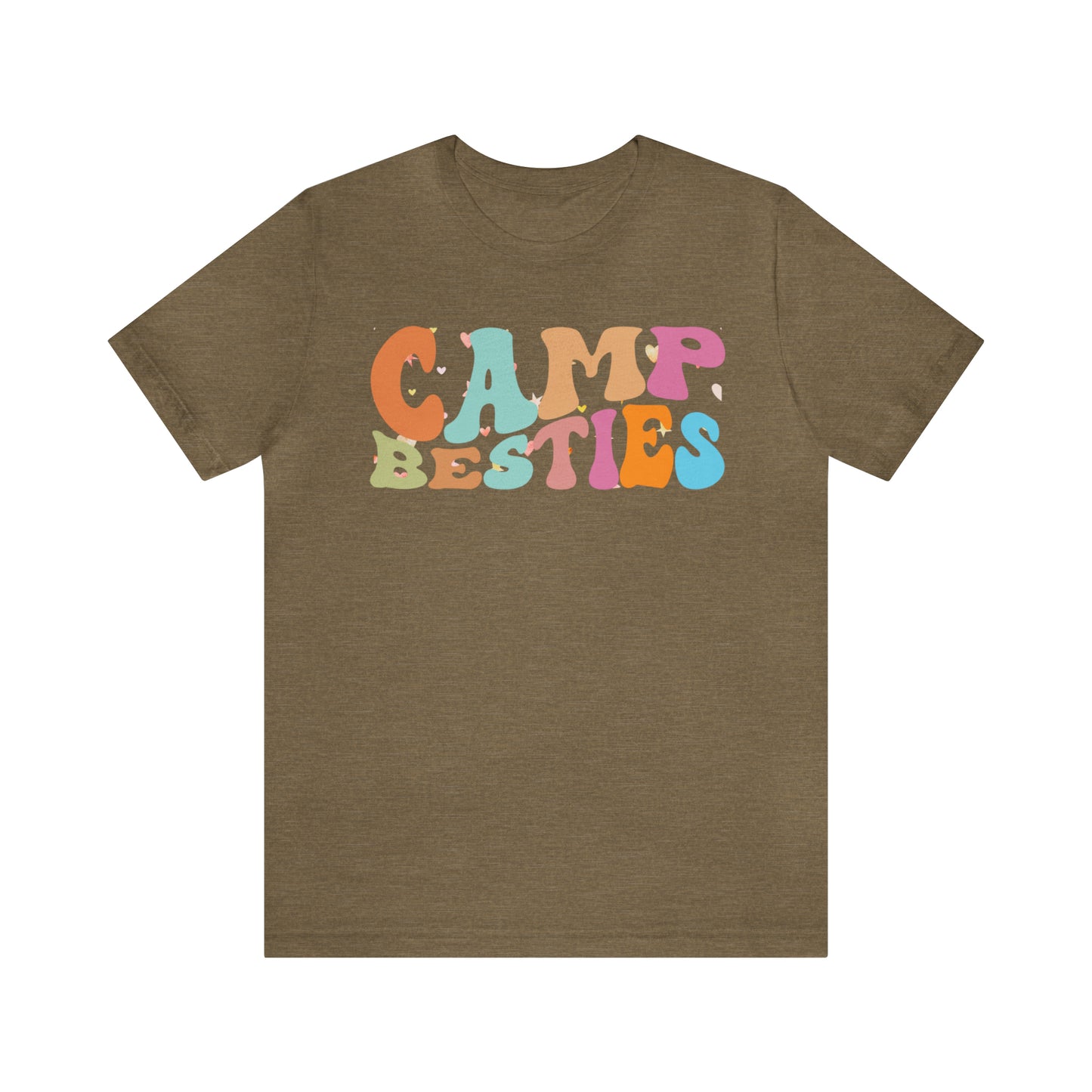 Best Friend Shirt, Gift for Best Friend, Camp Besties Shirt, BFF Shirt, Matching Besties Shirt, Retro Friend Shirt, T482
