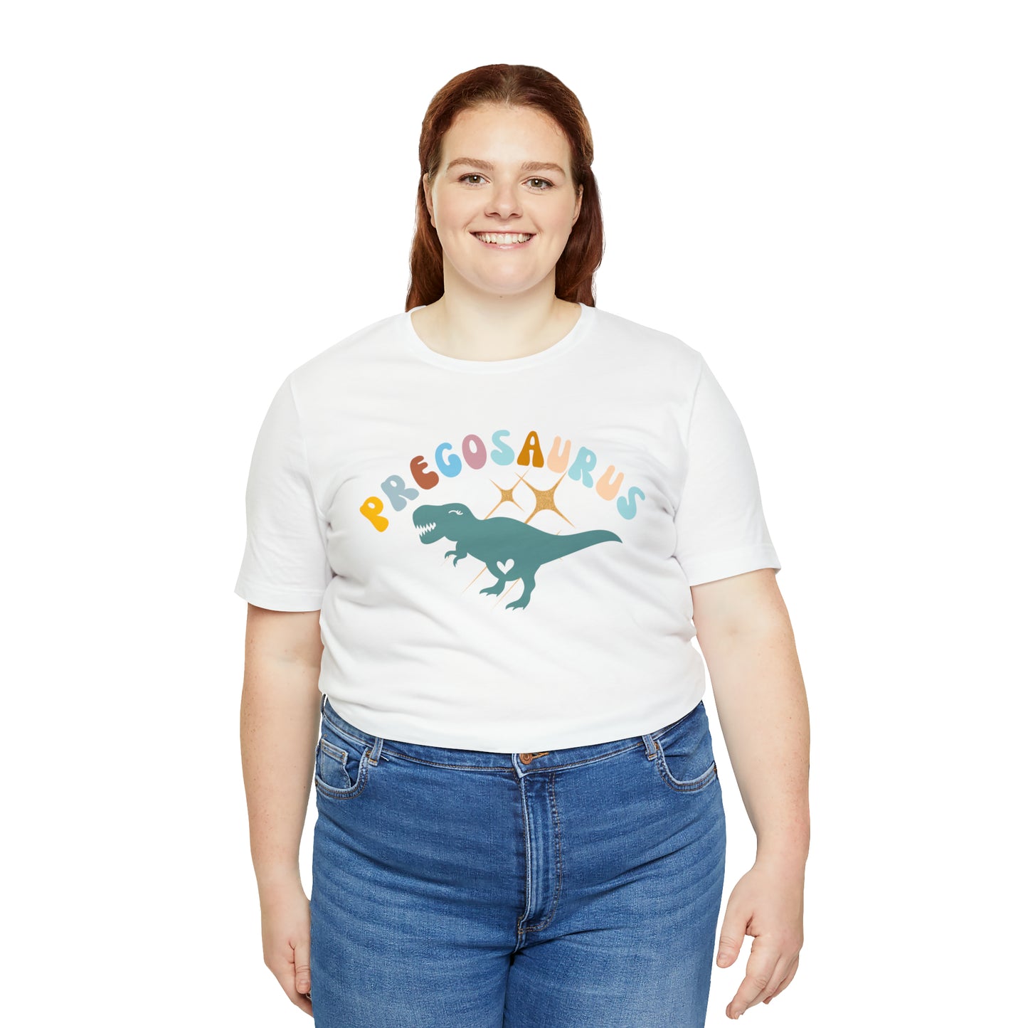 Funny Pregosaurus TShirt for Baby Shower, Funny Gift for Expecting Mom Shirt for Baby Announcement, T274