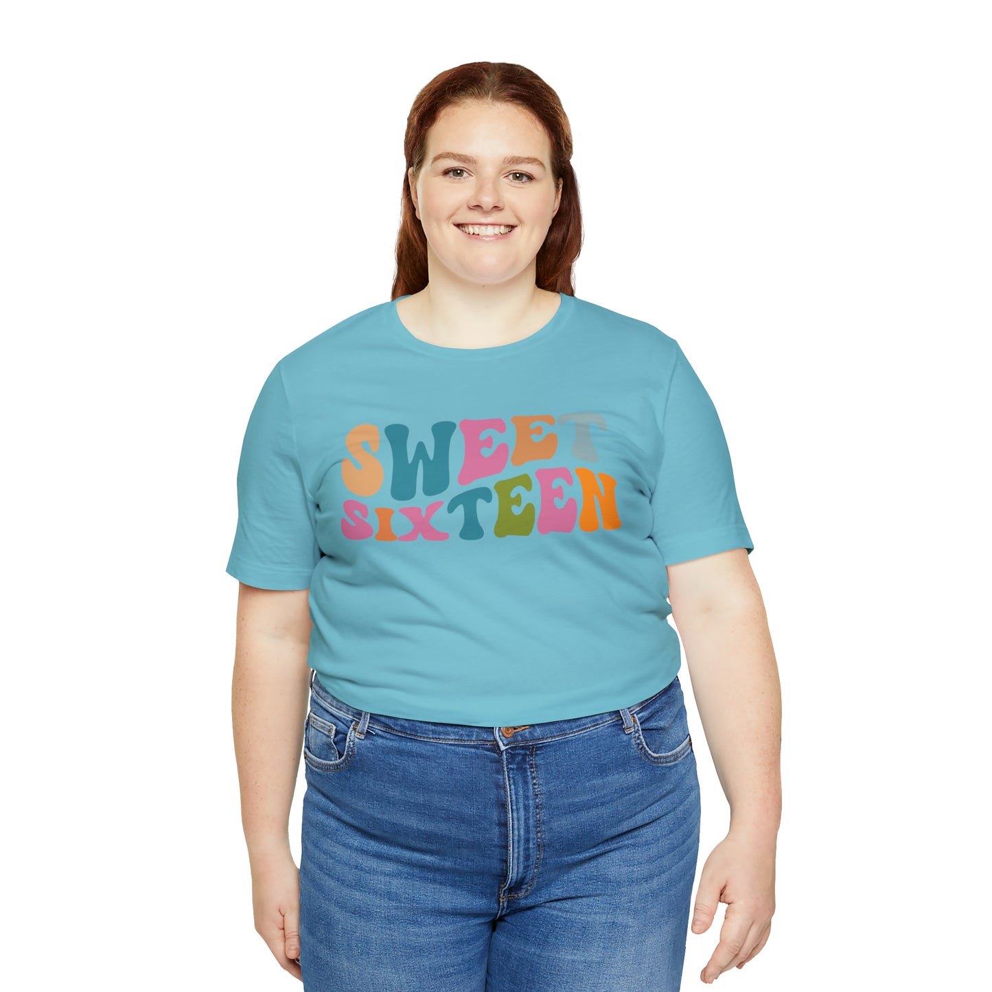 Sixteenth Birthday Gift, Sweet Sixteen Shirt for 16th Birthday Party, Cute Sweet 16 Gift for 16th Birthday TShirt for Daughter, T476
