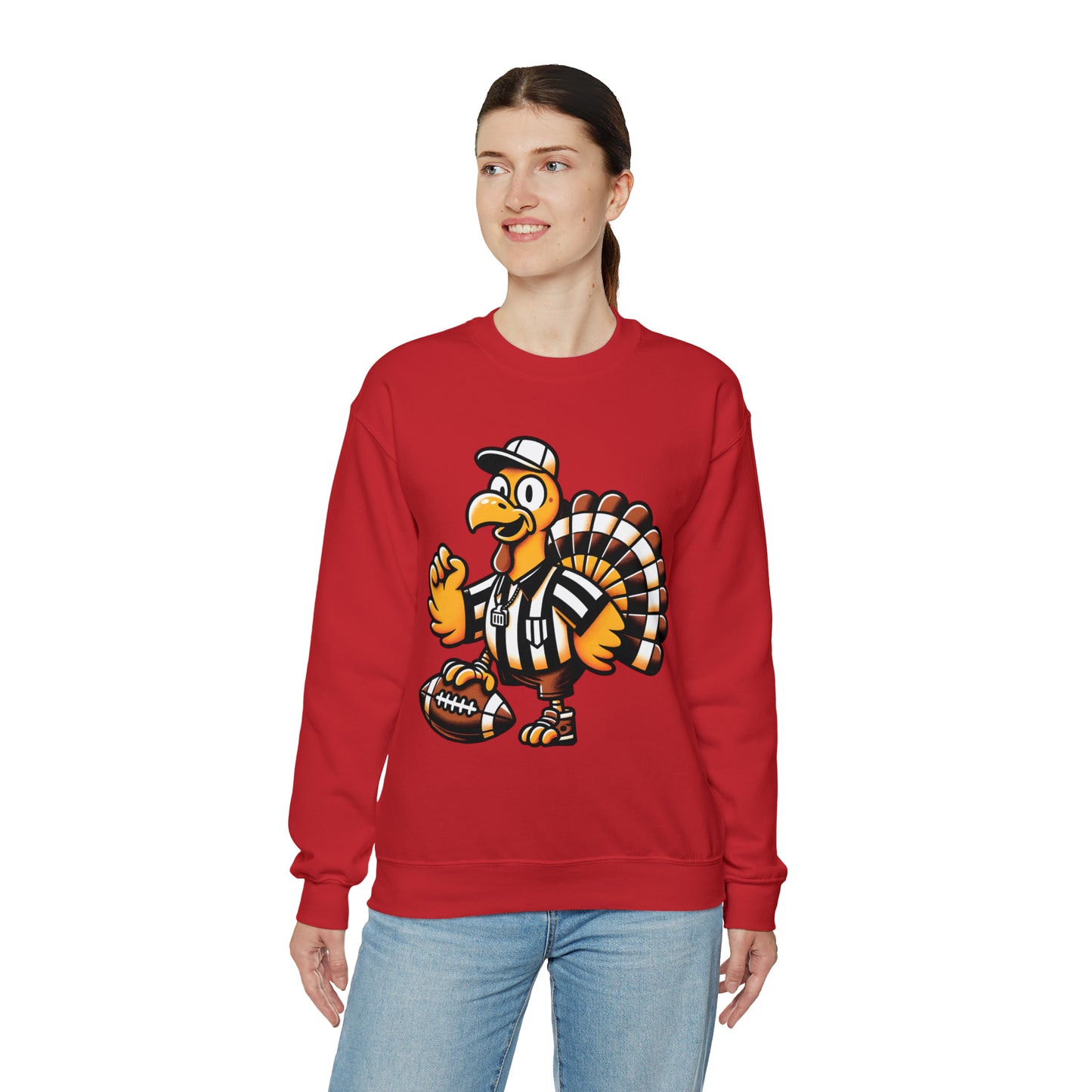 Turkey and Touchdowns Sweatshirt, Thanksgiving Football Sweatshirt, Turkey Football Sweatshirt, Football Shirt, Football Lover, SW859