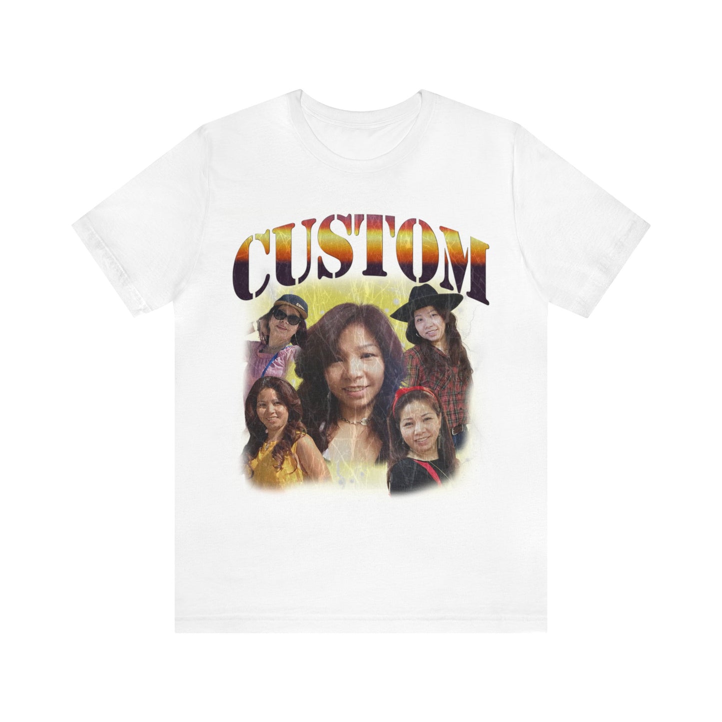Retro Custom Bootleg Rap Tee, Custom Cat Shirt, Custom Cat Lover Gift, Custom Retro Portrait Shirt, Vintage Funny Bootleg Shirt, T1398