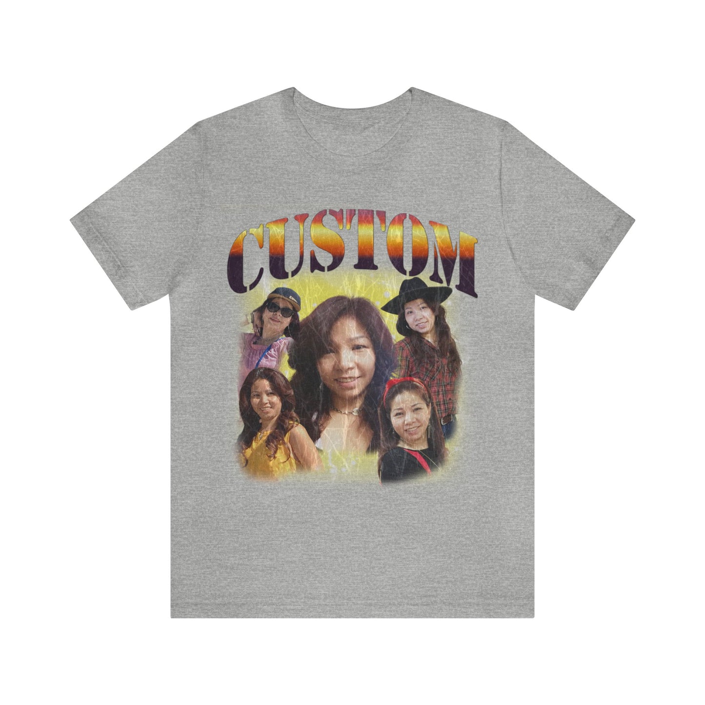 Retro Custom Bootleg Rap Tee, Custom Cat Shirt, Custom Cat Lover Gift, Custom Retro Portrait Shirt, Vintage Funny Bootleg Shirt, T1398