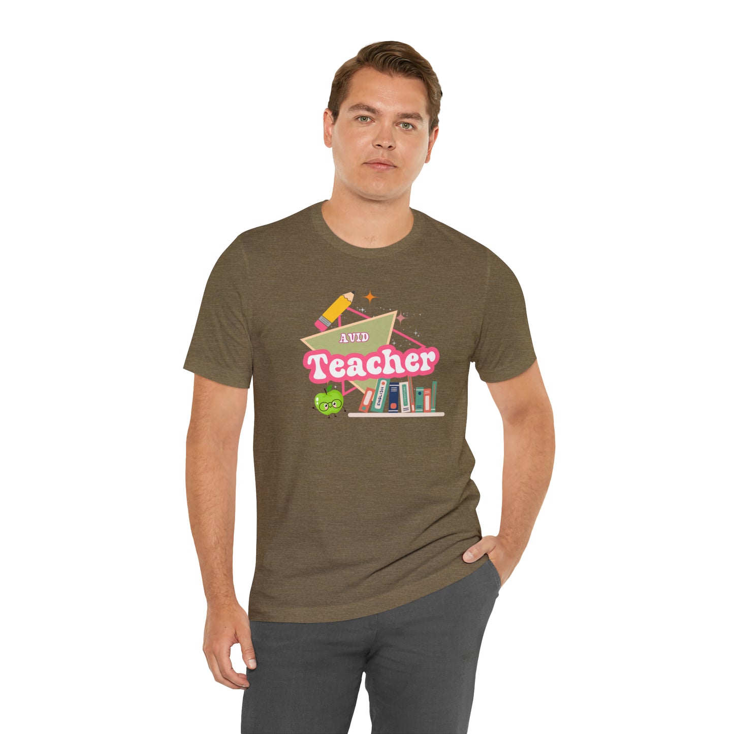 AVID shirt, 90s shirt, 90s teacher shirt, colorful school secretary shirt, colorful school shirt, T545