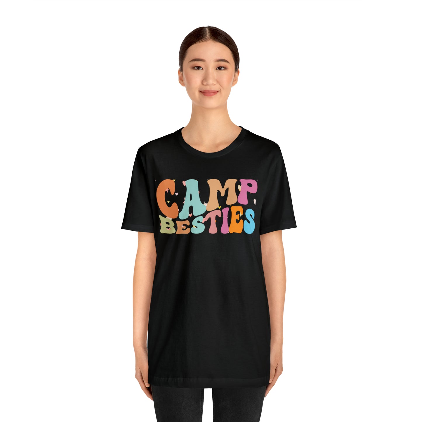 Best Friend Shirt, Gift for Best Friend, Camp Besties Shirt, BFF Shirt, Matching Besties Shirt, Retro Friend Shirt, T482