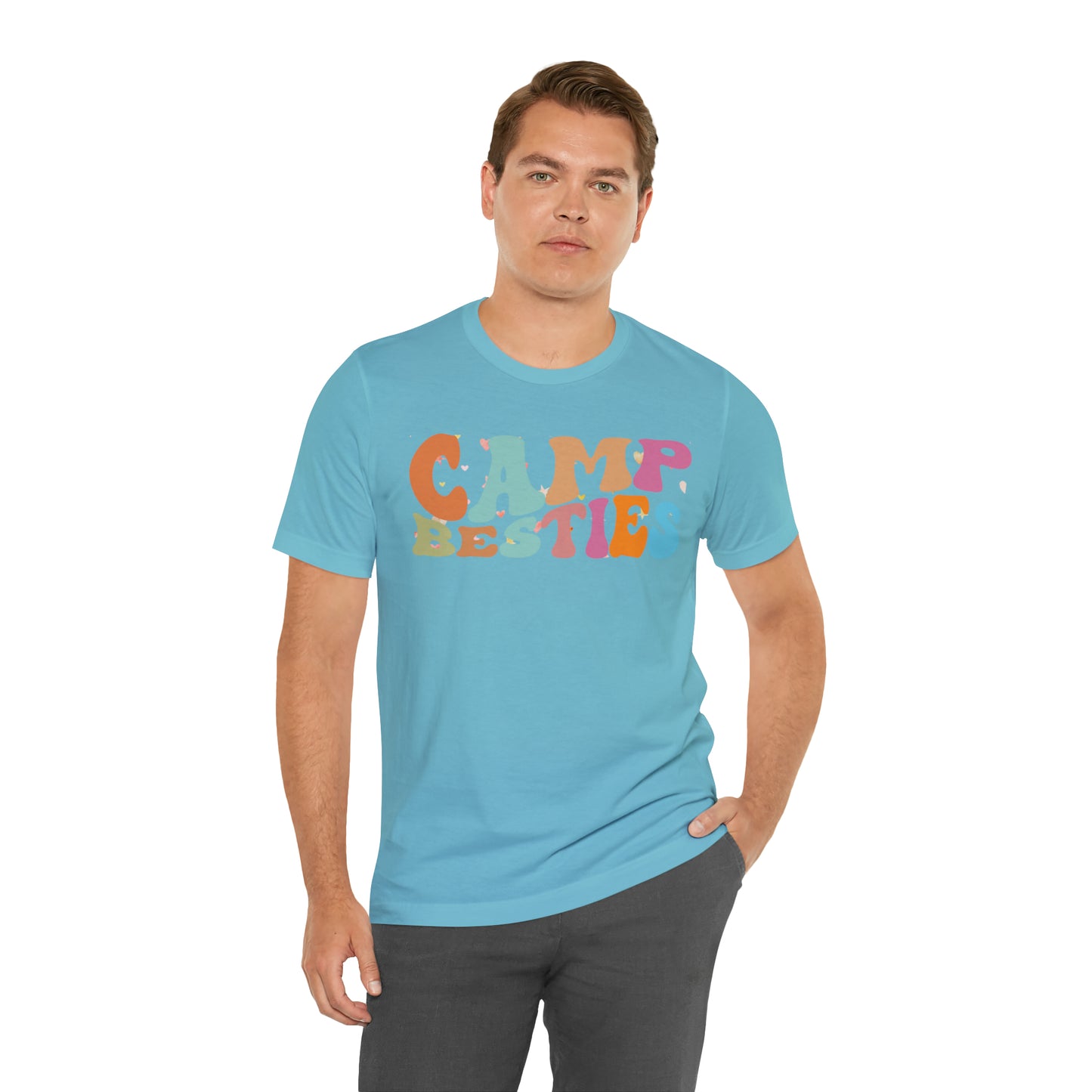 Best Friend Shirt, Gift for Best Friend, Camp Besties Shirt, BFF Shirt, Matching Besties Shirt, Retro Friend Shirt, T482