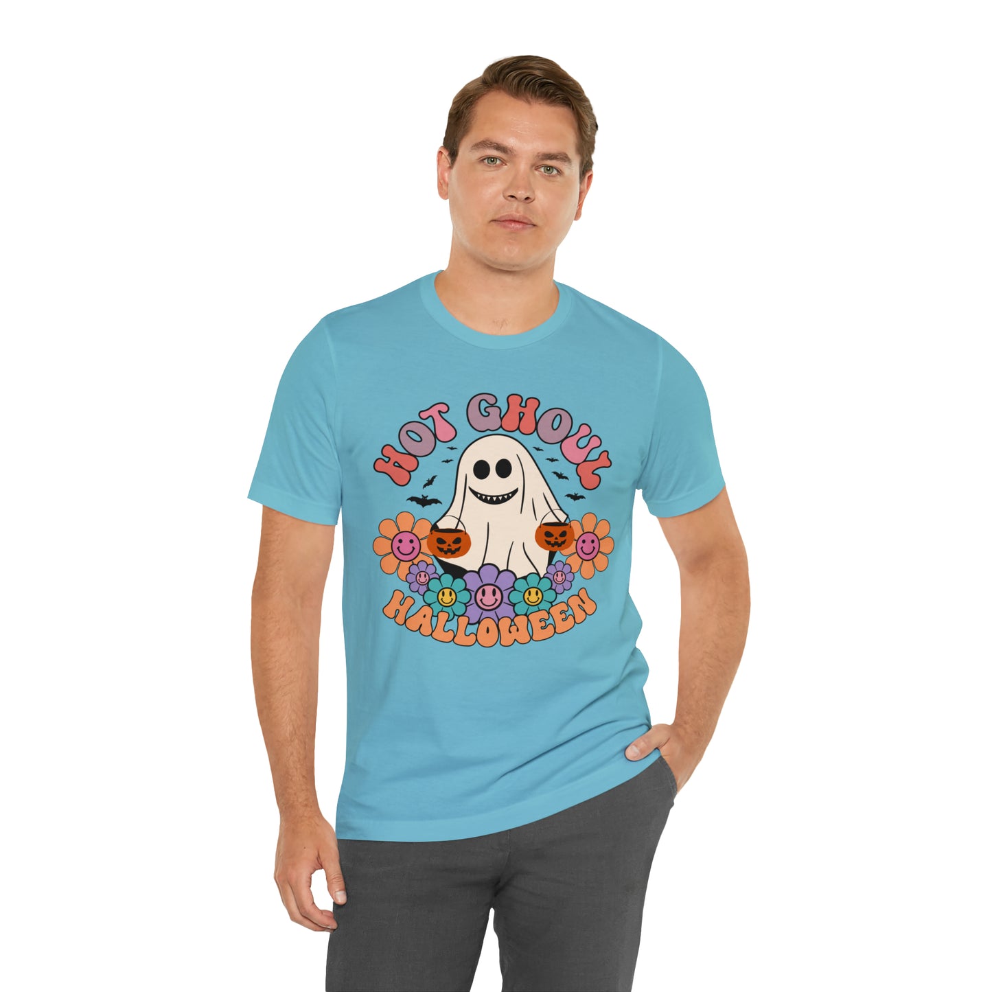 Lets Go Ghouls Shirt, Spooky Season Tee, Retro Halloween Cowgirl Shirt, Cowgirl Halloween Shirt, Vintage Ghost Shirt, T770