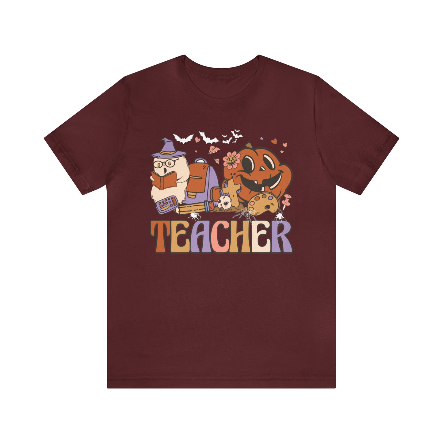 Teacher Shirt, Trick Or Teach Shirt, Spooky Teacher, Teacher Halloween Shirt, Teaching My Boos, Fall Teacher Shirt, T677