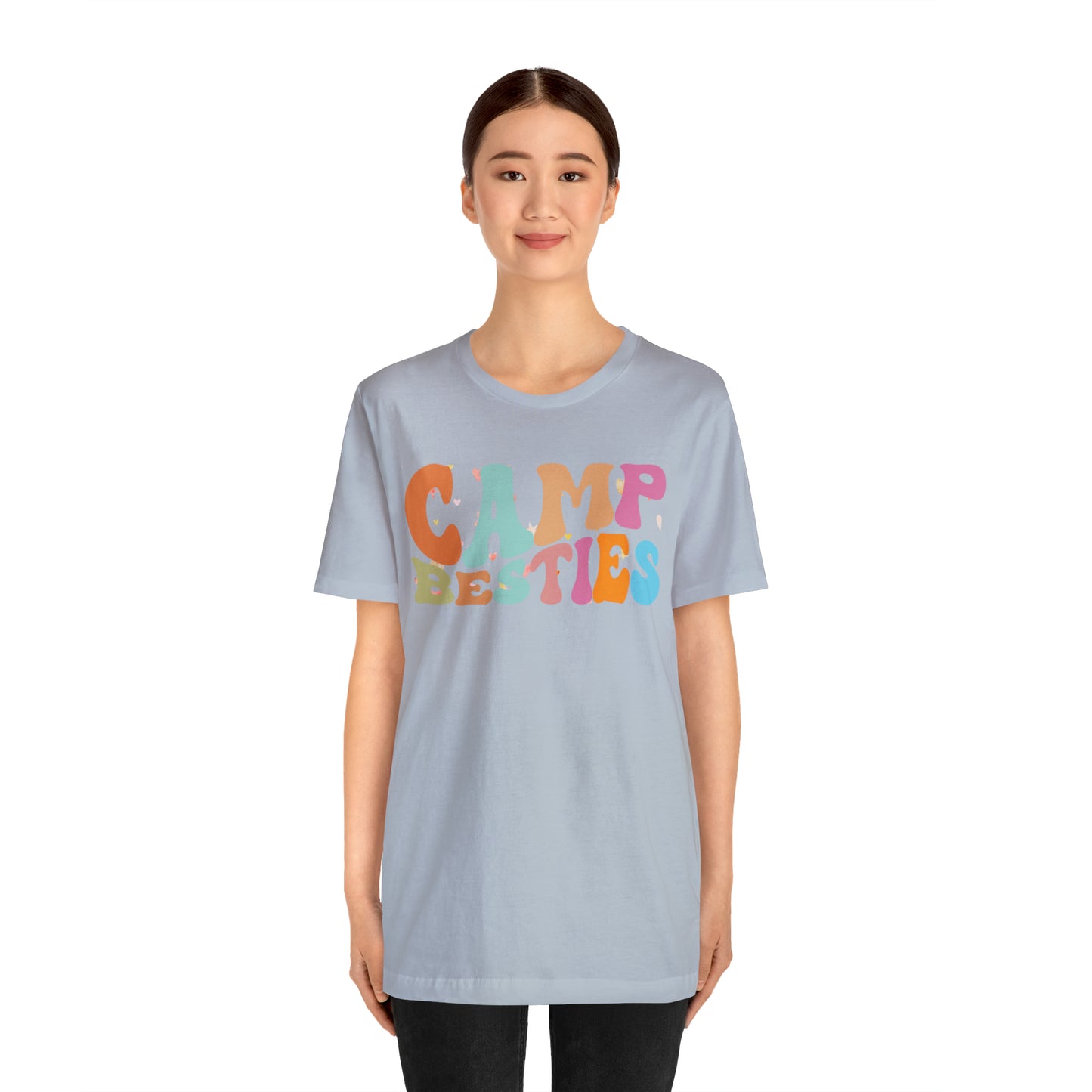 Best Friend Shirt, Gift for Best Friend, Camp Besties Shirt, BFF Shirt, Matching Besties Shirt, Retro Friend Shirt, T482