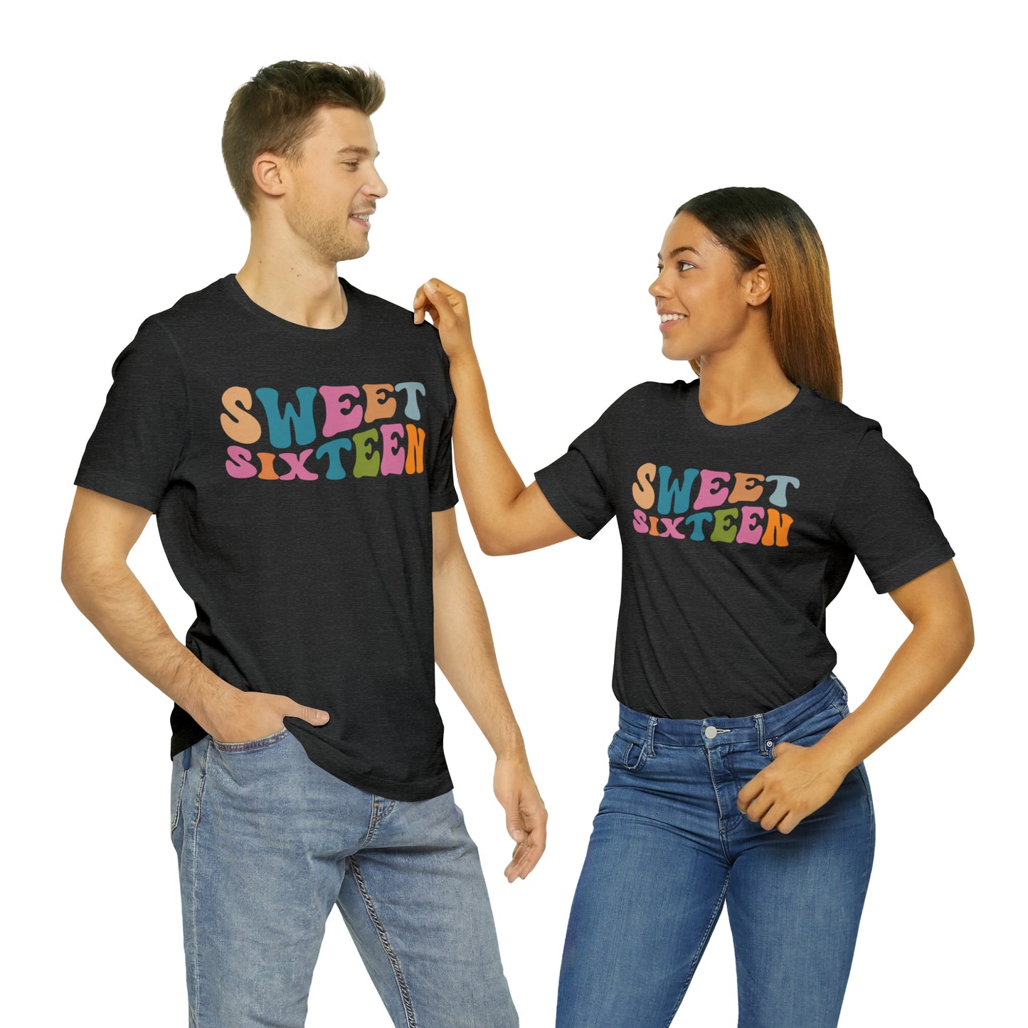 Sixteenth Birthday Gift, Sweet Sixteen Shirt for 16th Birthday Party, Cute Sweet 16 Gift for 16th Birthday TShirt for Daughter, T476