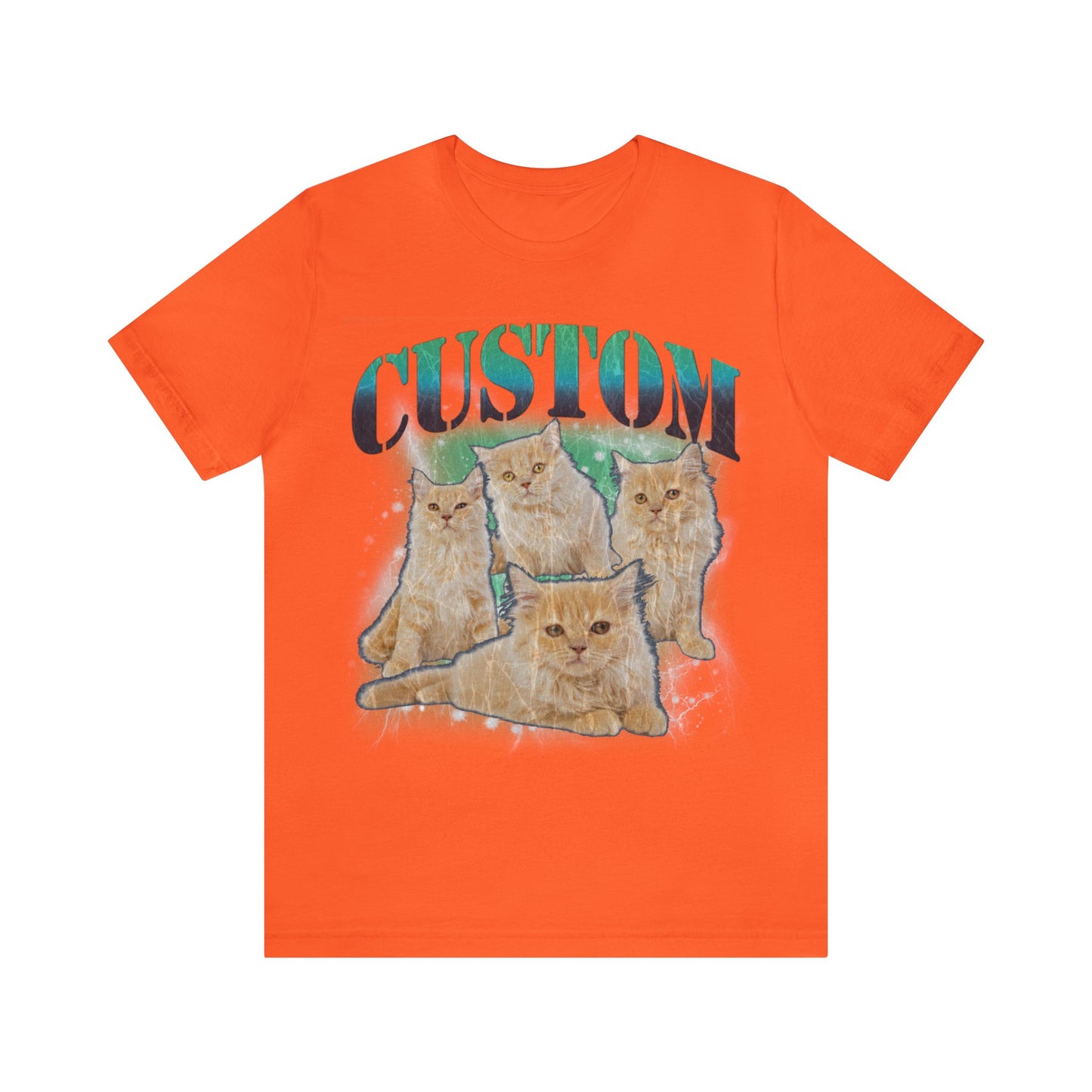 Retro Custom Cat Bootleg Tee, Custom Cat Shirt, Custom Cat Lover Gift, Custom dog portrait, Vintage Funny Cat Shirt, Bootleg Shirt, T1395
