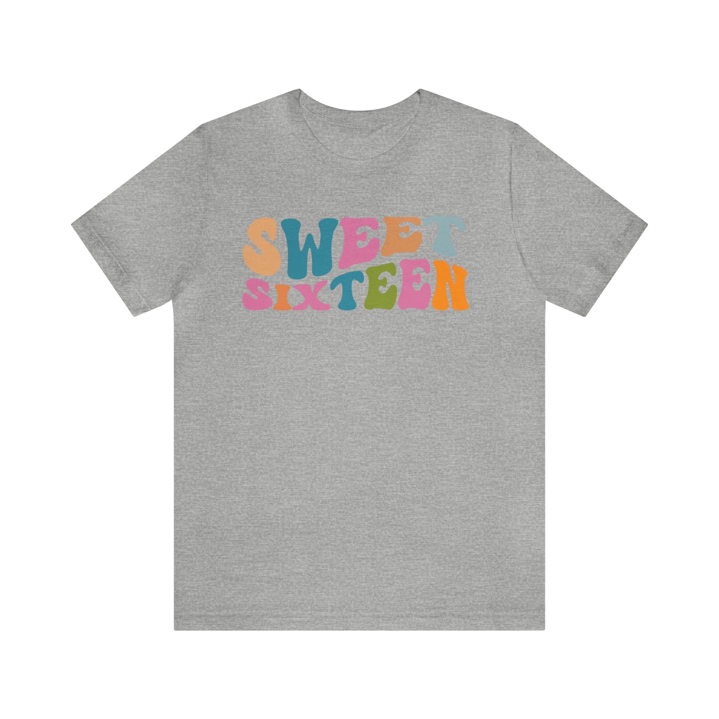 Sixteenth Birthday Gift, Sweet Sixteen Shirt for 16th Birthday Party, Cute Sweet 16 Gift for 16th Birthday TShirt for Daughter, T476