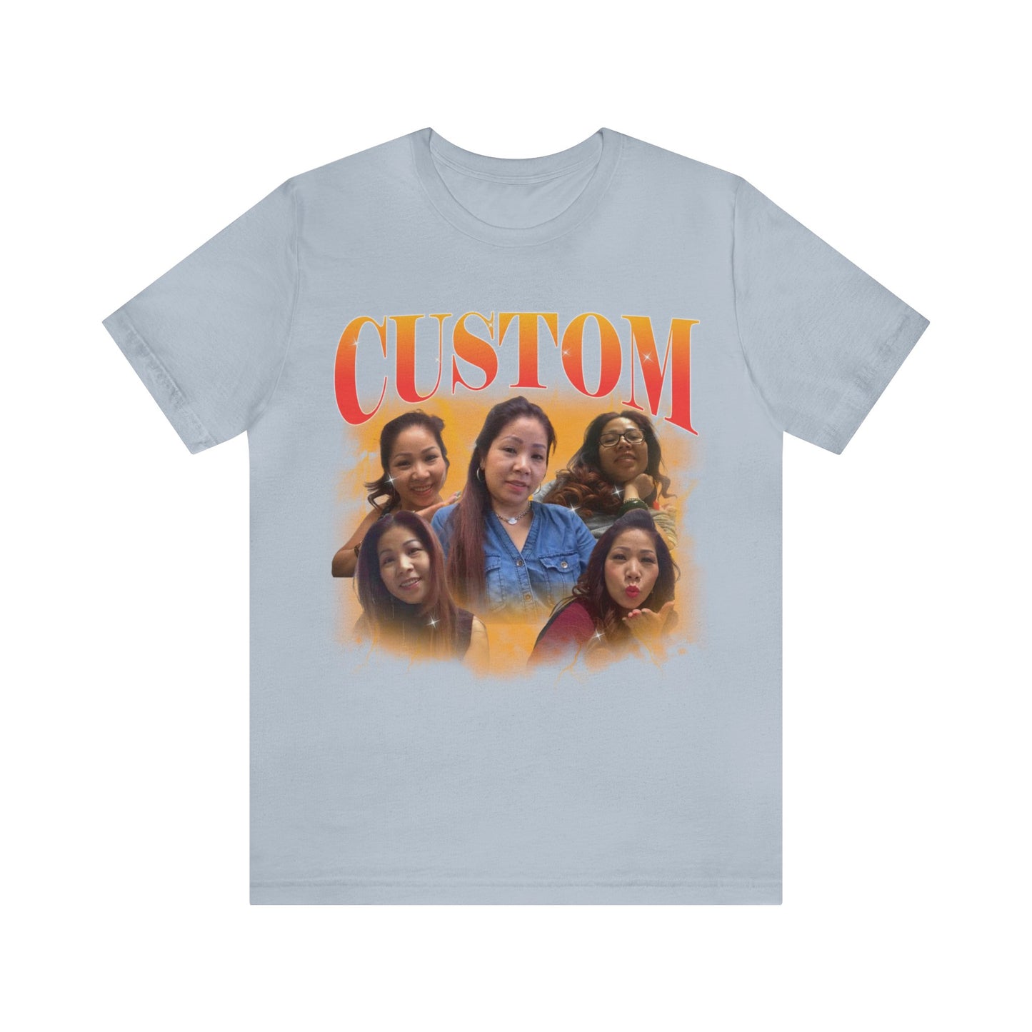 Custom Your Own Bootleg Tee, Retro Custom Bootleg Rap Tee, Custom Your Photo, Insert Your Design, Vintage Graphic 90s Tshirt, T1379