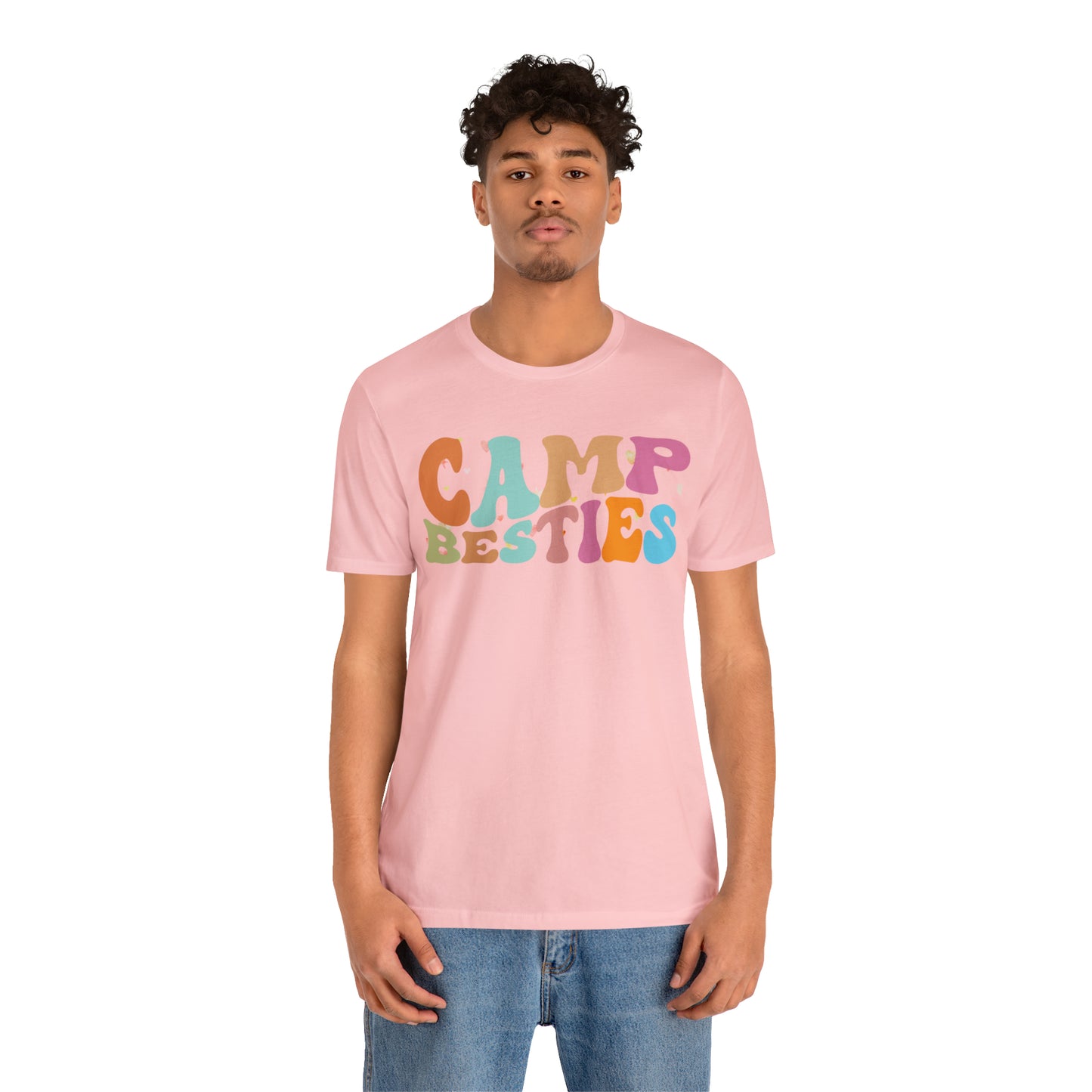 Best Friend Shirt, Gift for Best Friend, Camp Besties Shirt, BFF Shirt, Matching Besties Shirt, Retro Friend Shirt, T482