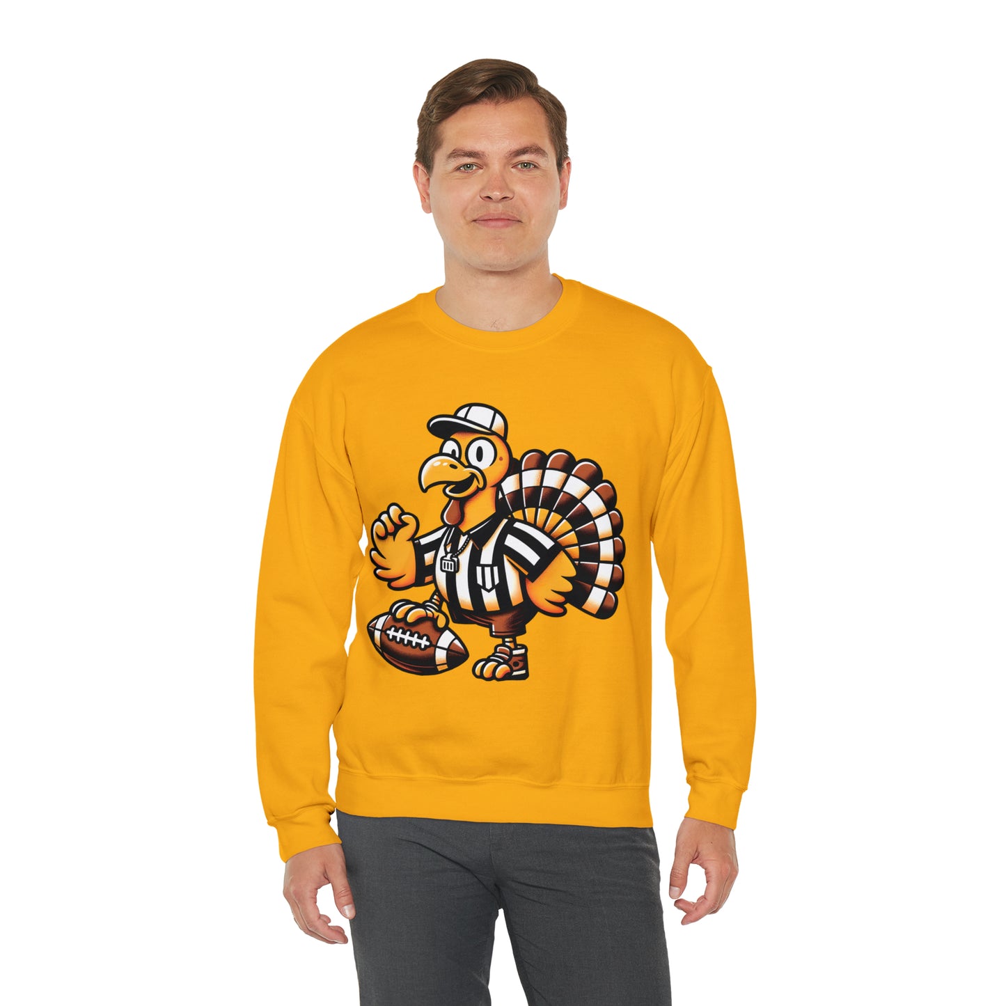 Turkey and Touchdowns Sweatshirt, Thanksgiving Football Sweatshirt, Turkey Football Sweatshirt, Football Shirt, Football Lover, SW859