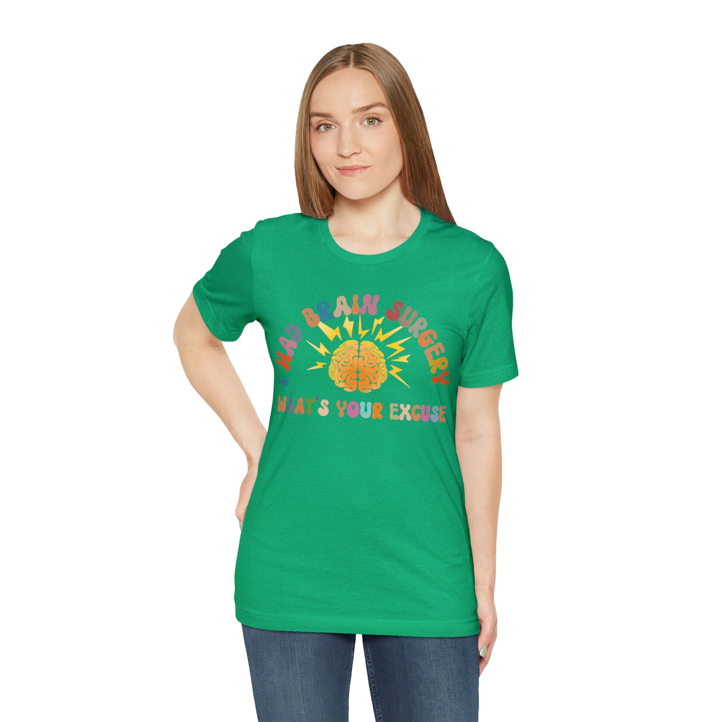 Brain Surgery Shirt, I Had Brain Surgery What's your Excuse, Cancer Awareness Shirt, Brain Cancer Support, T448