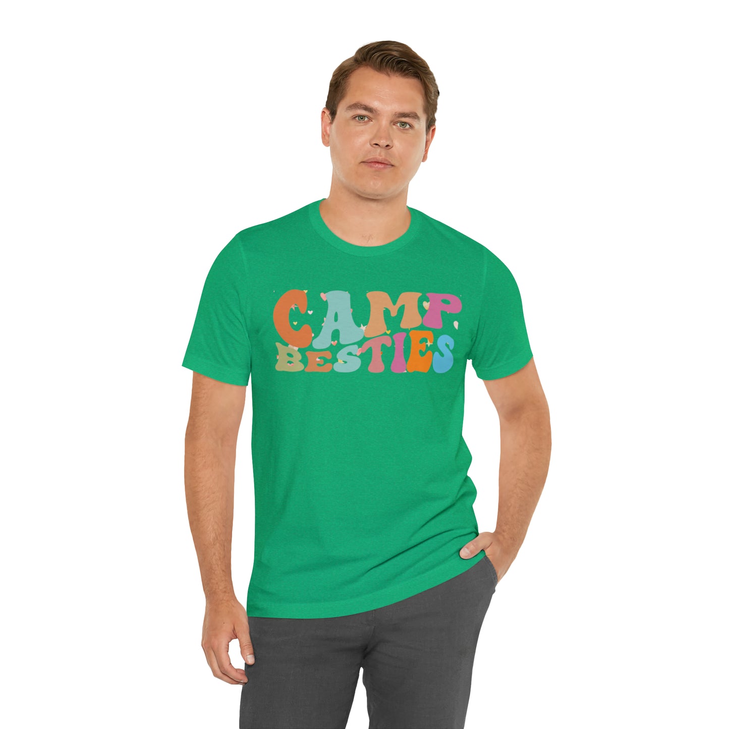 Best Friend Shirt, Gift for Best Friend, Camp Besties Shirt, BFF Shirt, Matching Besties Shirt, Retro Friend Shirt, T482