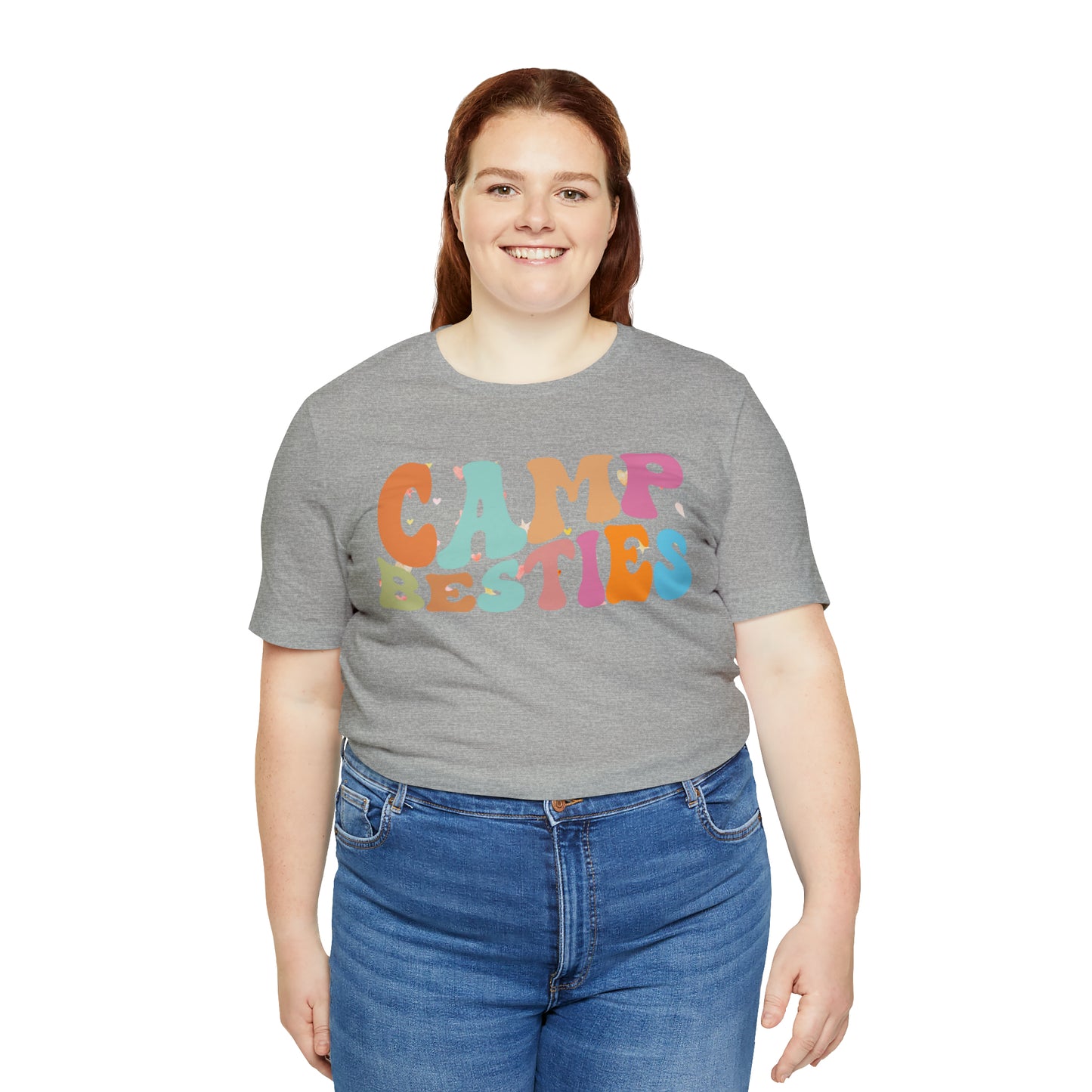 Best Friend Shirt, Gift for Best Friend, Camp Besties Shirt, BFF Shirt, Matching Besties Shirt, Retro Friend Shirt, T482