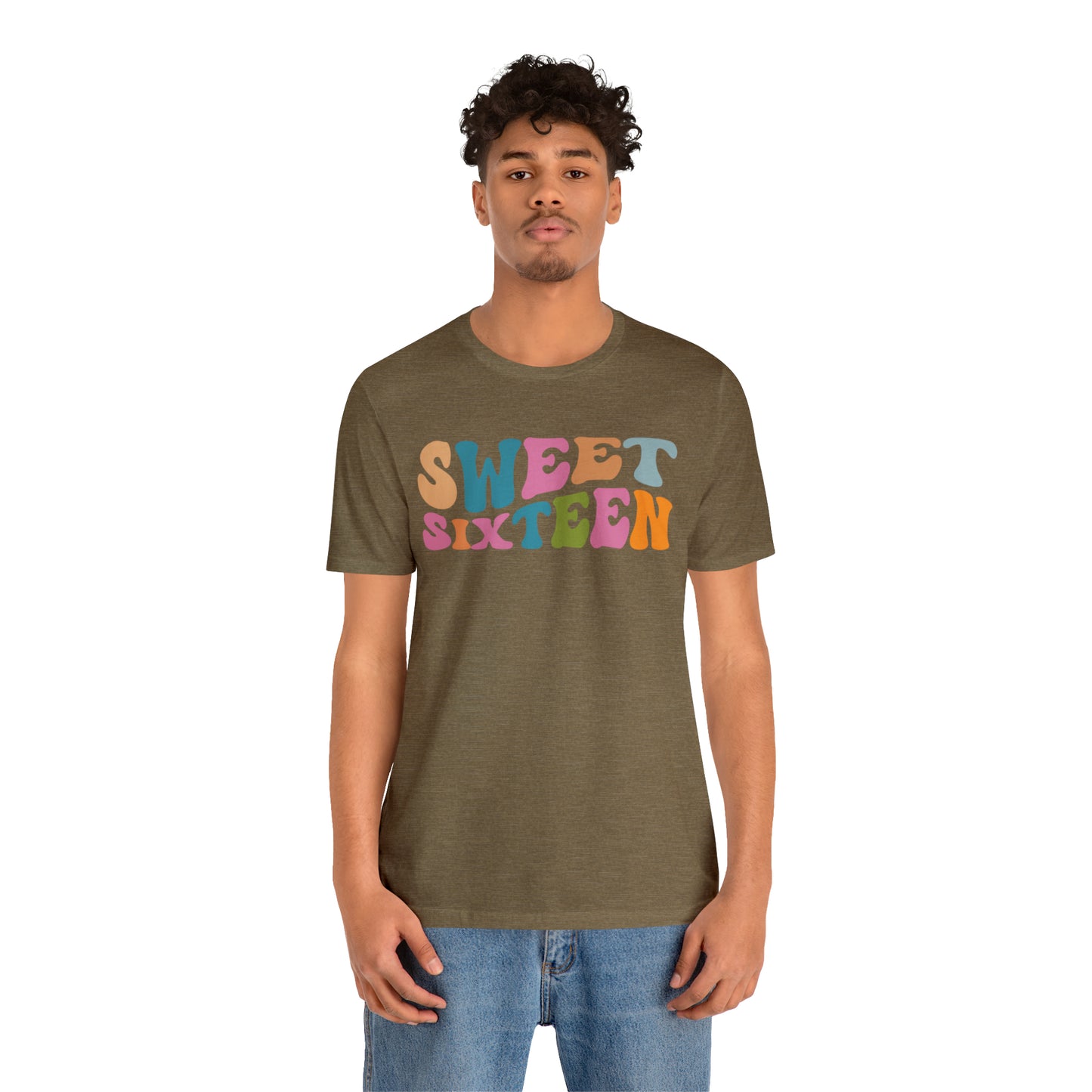 Sixteenth Birthday Gift, Sweet Sixteen Shirt for 16th Birthday Party, Cute Sweet 16 Gift for 16th Birthday TShirt for Daughter, T476