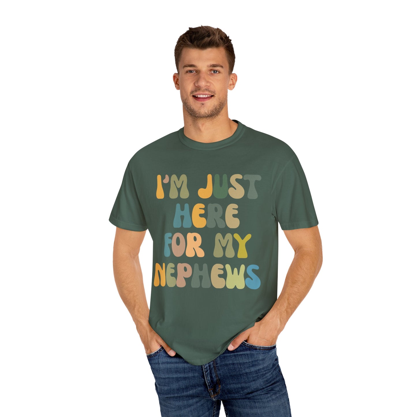 I'm Just Here for My Nephews Shirt, Gift for Cool Aunt, New Auntie Shirt, Best Aunt Shirt, Funny Aunt Shirt, Favorite Aunt Shirt, CC1012