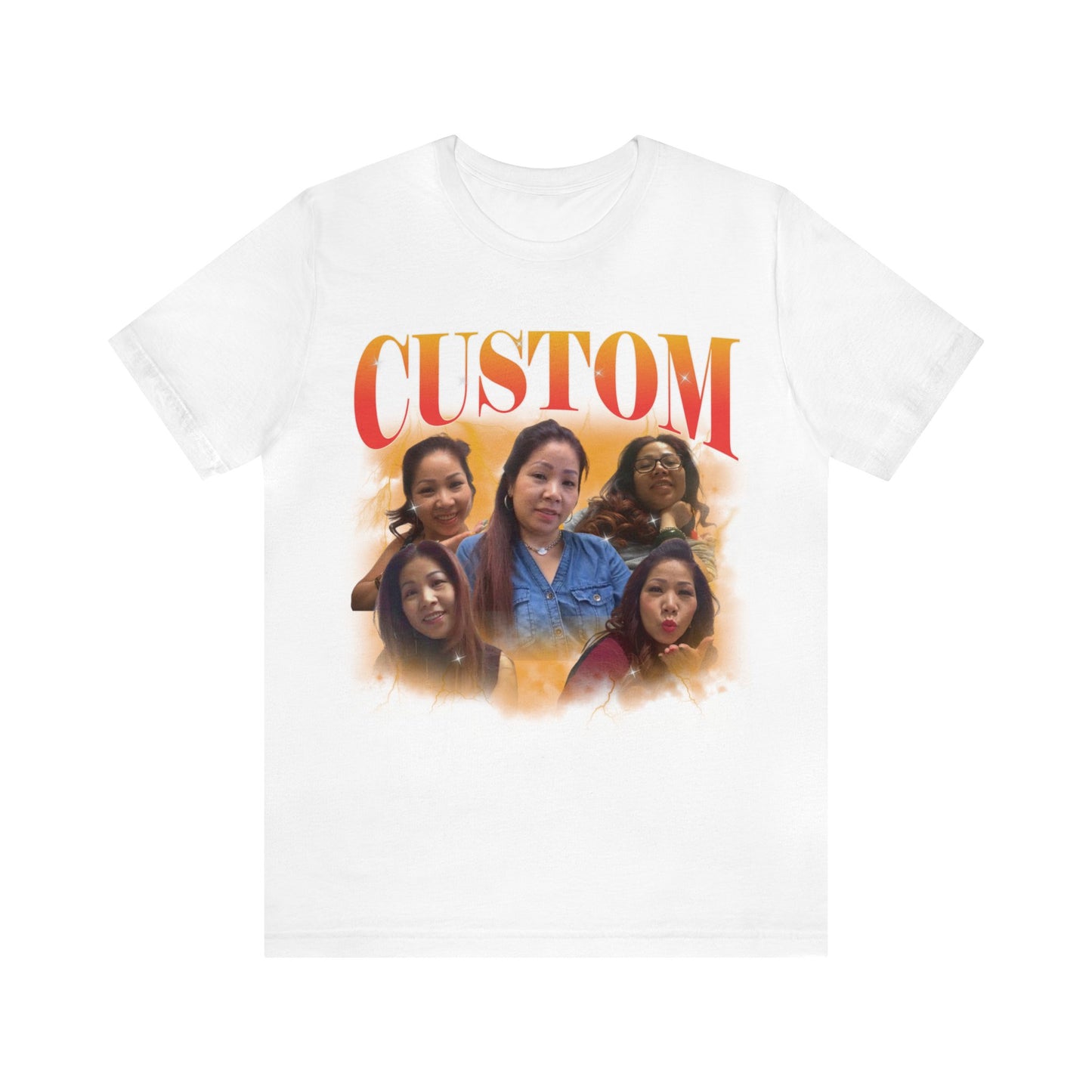 Custom Your Own Bootleg Tee, Retro Custom Bootleg Rap Tee, Custom Your Photo, Insert Your Design, Vintage Graphic 90s Tshirt, T1379