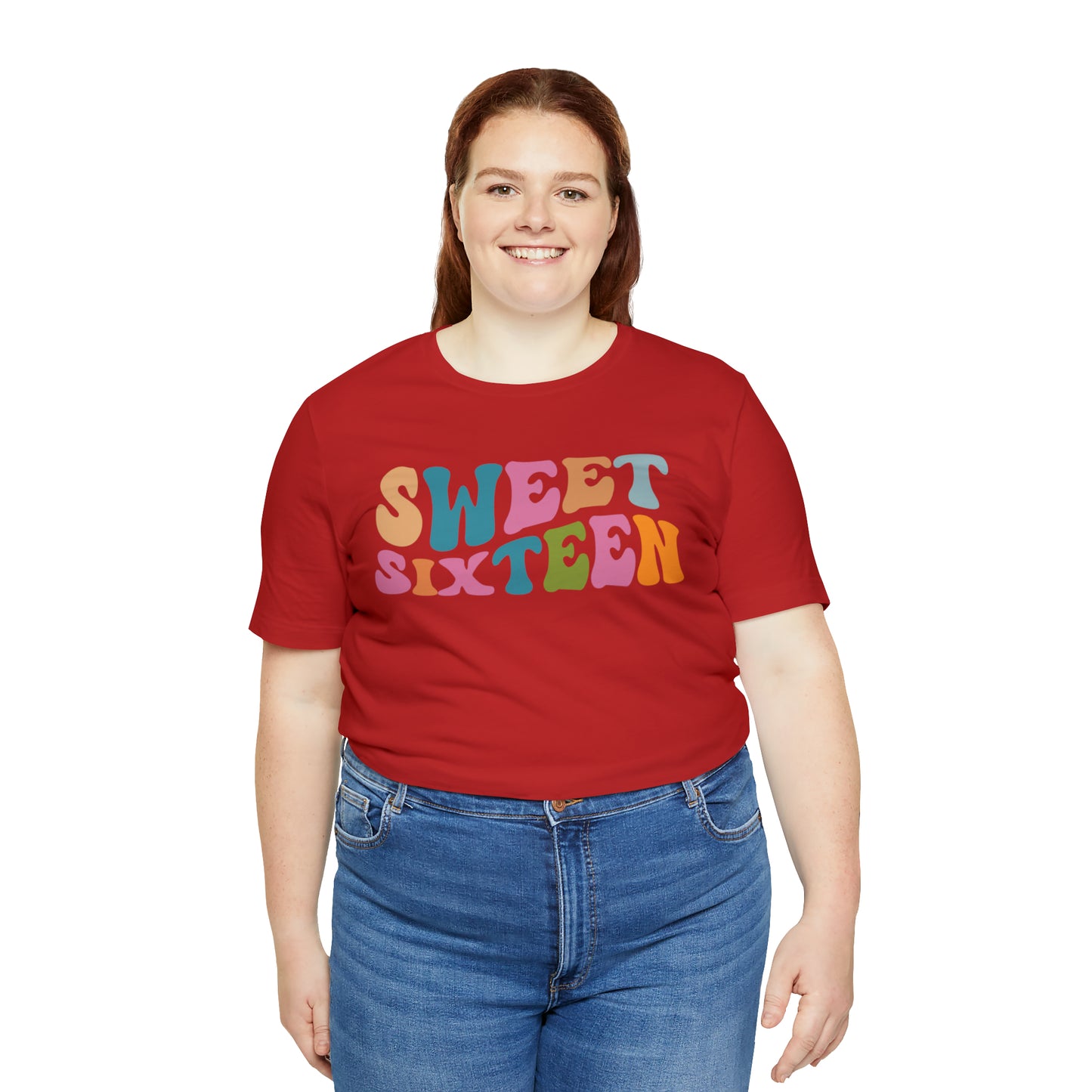 Sixteenth Birthday Gift, Sweet Sixteen Shirt for 16th Birthday Party, Cute Sweet 16 Gift for 16th Birthday TShirt for Daughter, T476