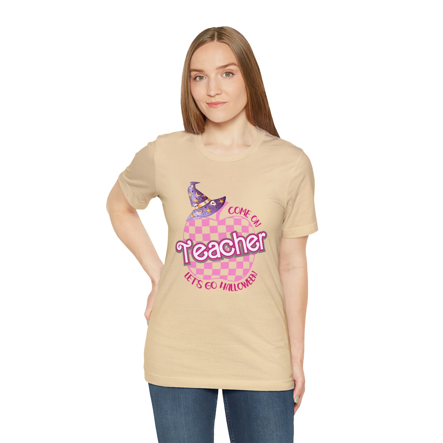 Come On Let's Go Halloween Shirt, Trendy Teacher shirt, Retro Back to school, Teacher Halloween gift shirt , T726