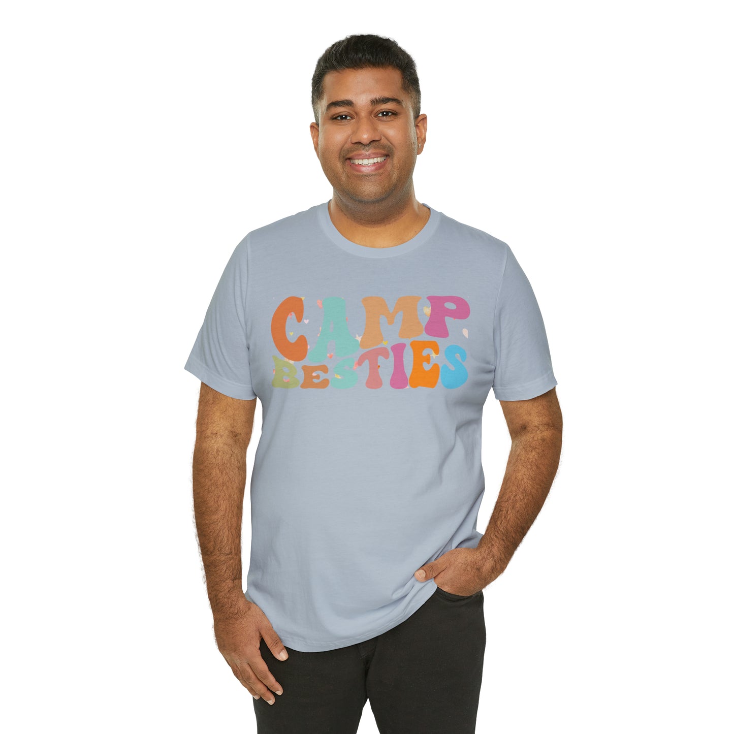 Best Friend Shirt, Gift for Best Friend, Camp Besties Shirt, BFF Shirt, Matching Besties Shirt, Retro Friend Shirt, T482