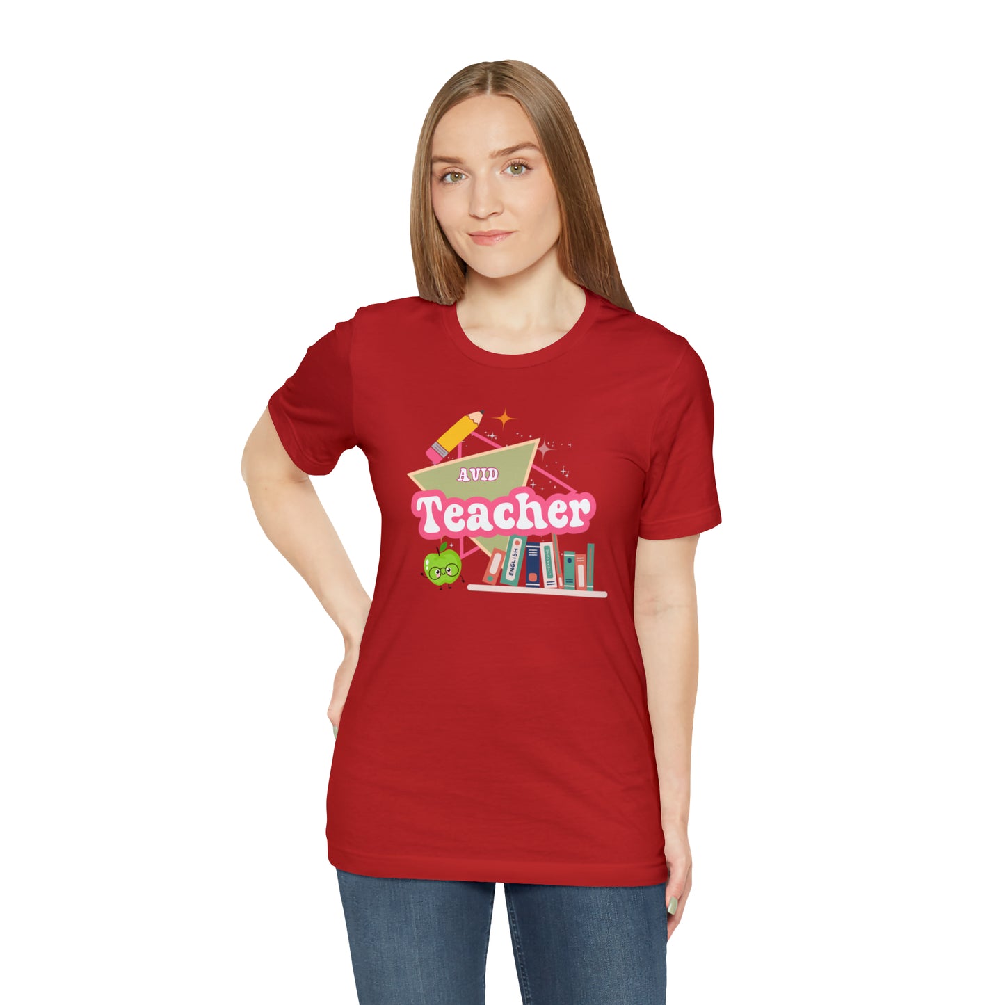 AVID shirt, 90s shirt, 90s teacher shirt, colorful school secretary shirt, colorful school shirt, T545