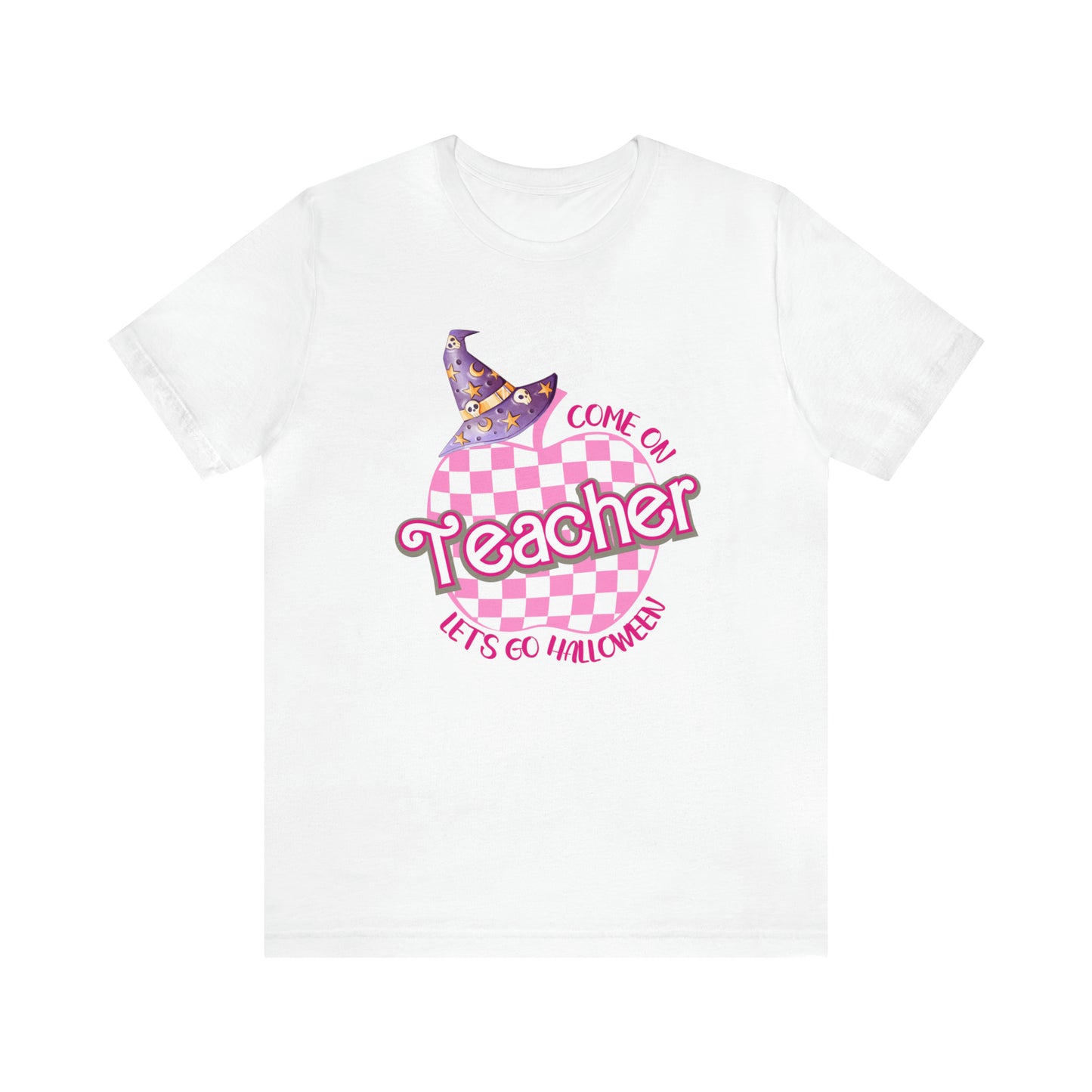 Come On Let's Go Halloween Shirt, Trendy Teacher shirt, Retro Back to school, Teacher Halloween gift shirt , T726