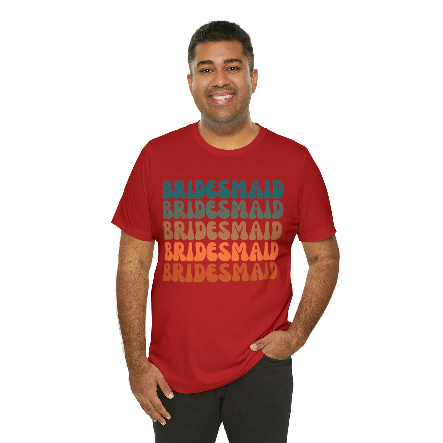 Retro Bridesmaid TShirt, Bridesmaid Shirt for Women, T288