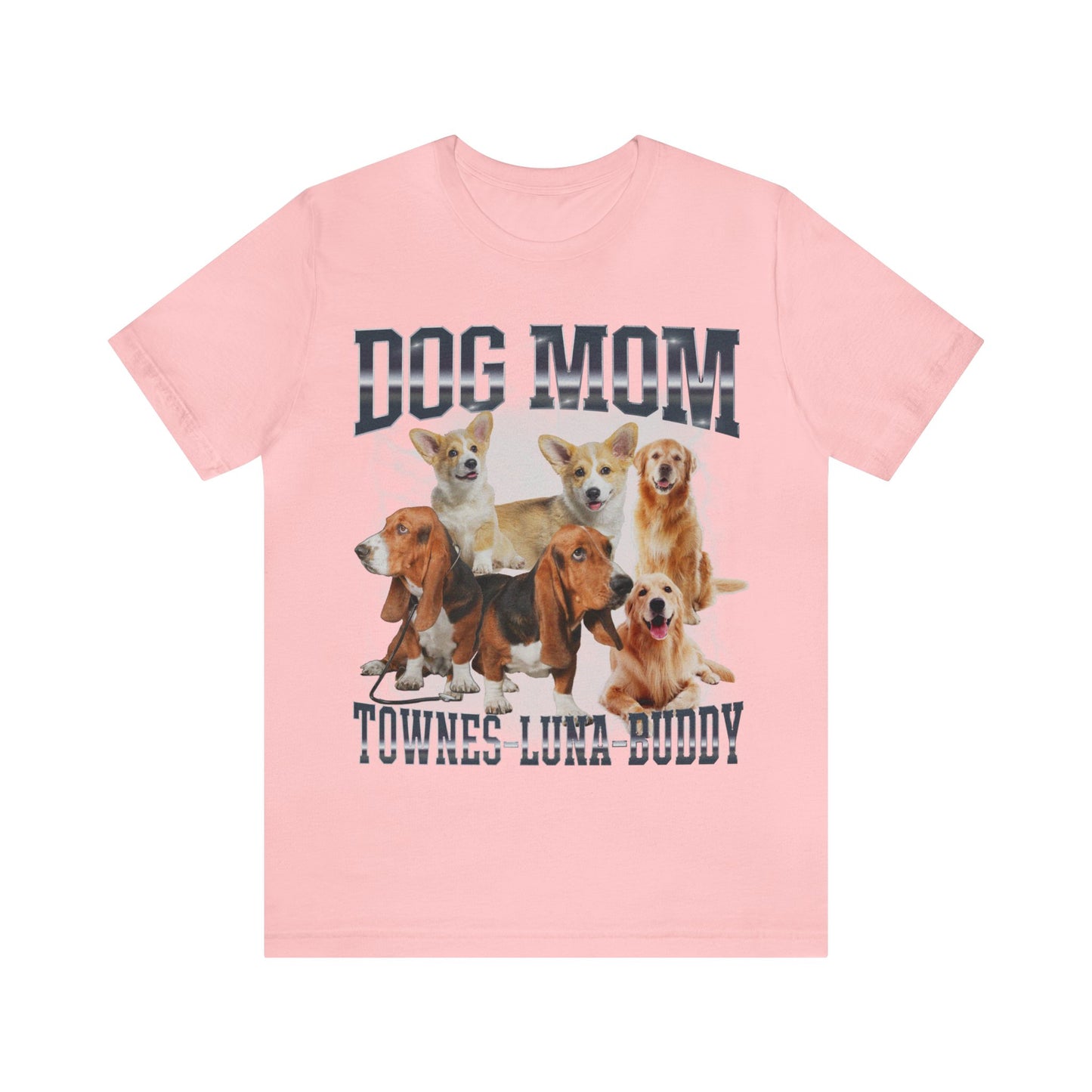 Custom Retro Dog Bootleg Shirt, Dog Mom Shirt, Dog Bootleg Retro 90's Tee, Custom Pet Photo, Custom Pet Portrait, Pet Lovers Gift, T1429