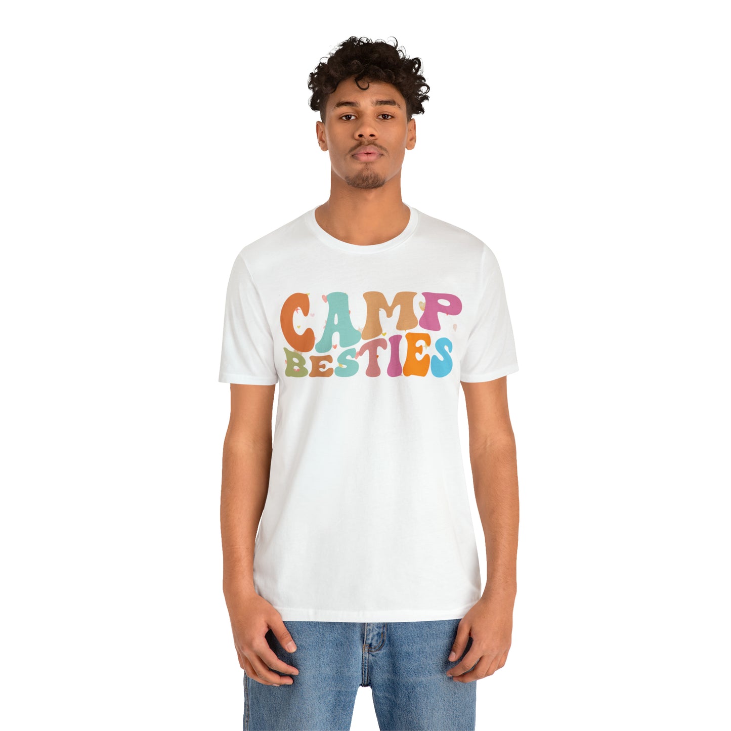 Best Friend Shirt, Gift for Best Friend, Camp Besties Shirt, BFF Shirt, Matching Besties Shirt, Retro Friend Shirt, T482