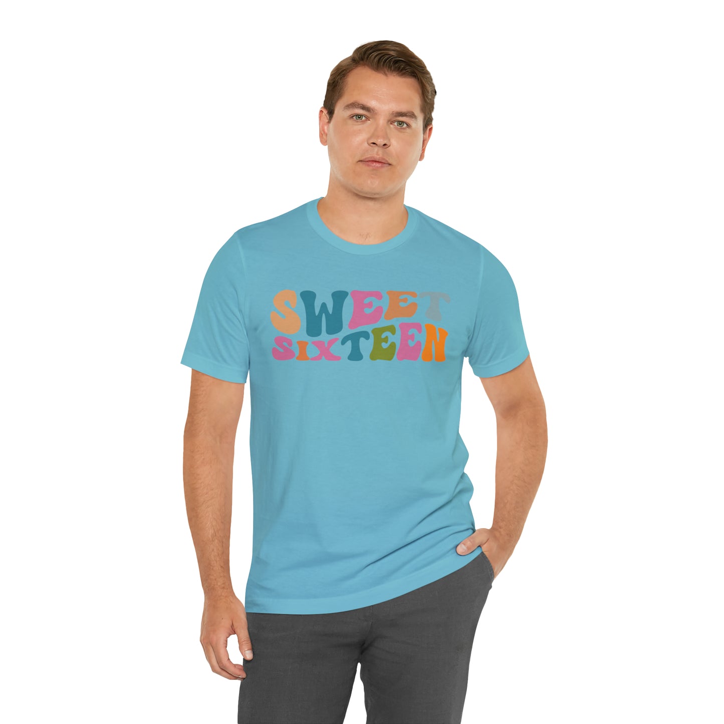 Sixteenth Birthday Gift, Sweet Sixteen Shirt for 16th Birthday Party, Cute Sweet 16 Gift for 16th Birthday TShirt for Daughter, T476