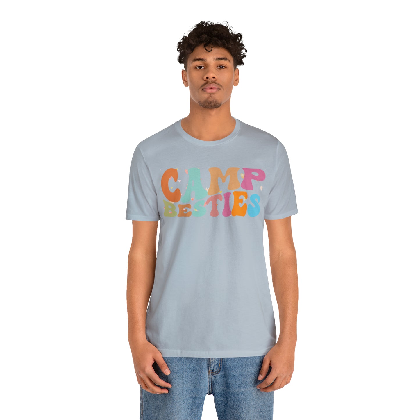 Best Friend Shirt, Gift for Best Friend, Camp Besties Shirt, BFF Shirt, Matching Besties Shirt, Retro Friend Shirt, T482