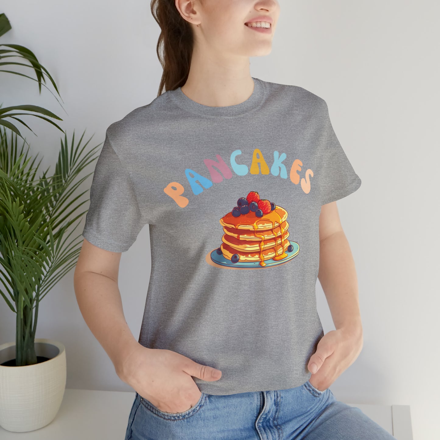 Pancakes Shirt, Pastry Chef Shirt, Baking Mom Shirt, Retro Pancakes Shirt, Pancake Lover Shirt, T271