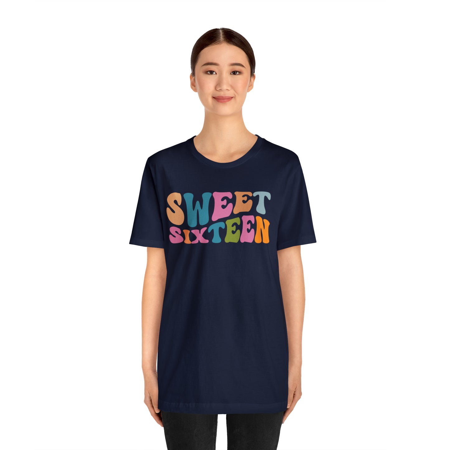 Sixteenth Birthday Gift, Sweet Sixteen Shirt for 16th Birthday Party, Cute Sweet 16 Gift for 16th Birthday TShirt for Daughter, T476