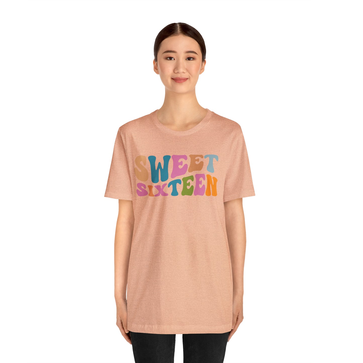 Sixteenth Birthday Gift, Sweet Sixteen Shirt for 16th Birthday Party, Cute Sweet 16 Gift for 16th Birthday TShirt for Daughter, T476