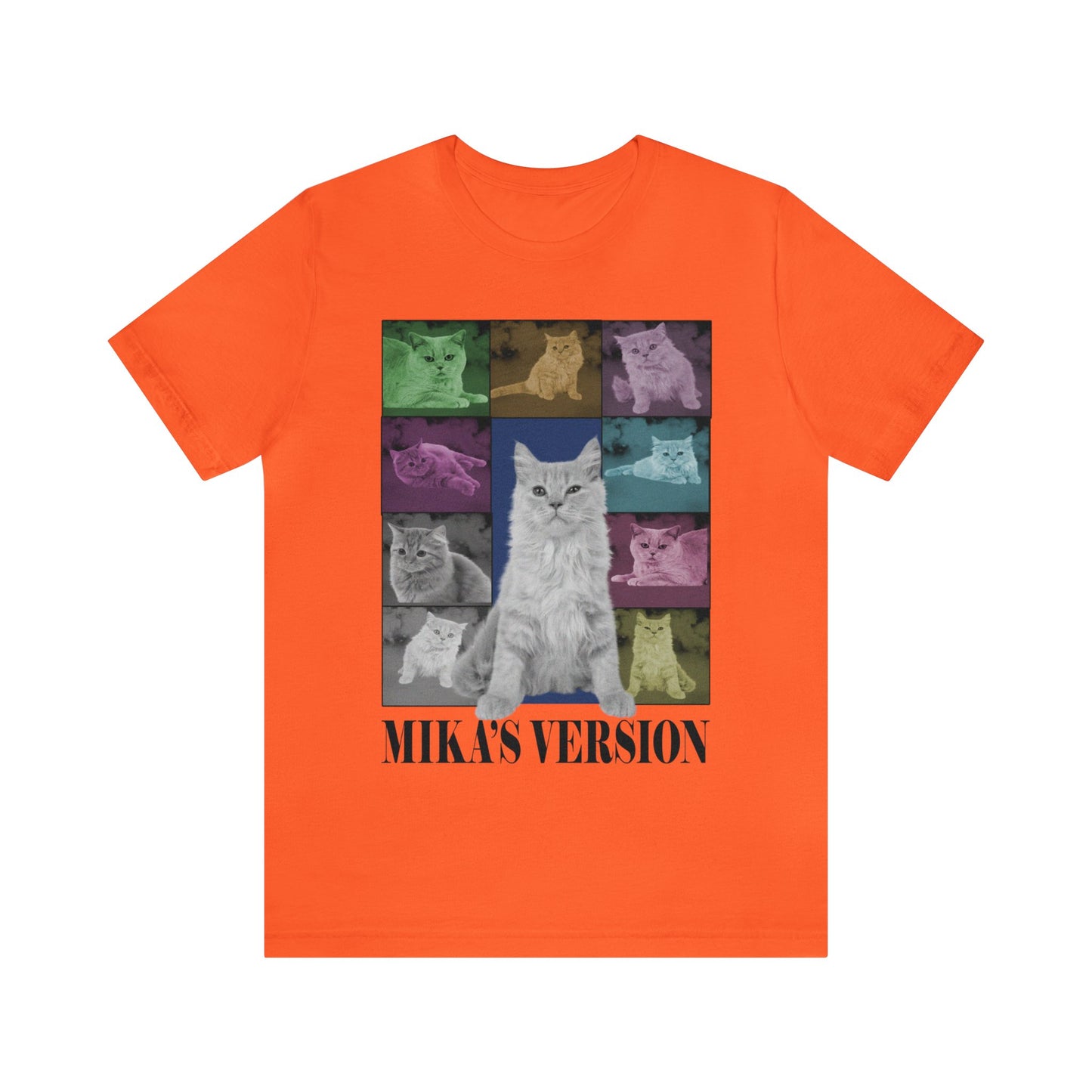 Custom Eras Tour Cat's Version shirt, Custom Dog Cat Shirt, Custom Pet Portrait Shirt, T1341