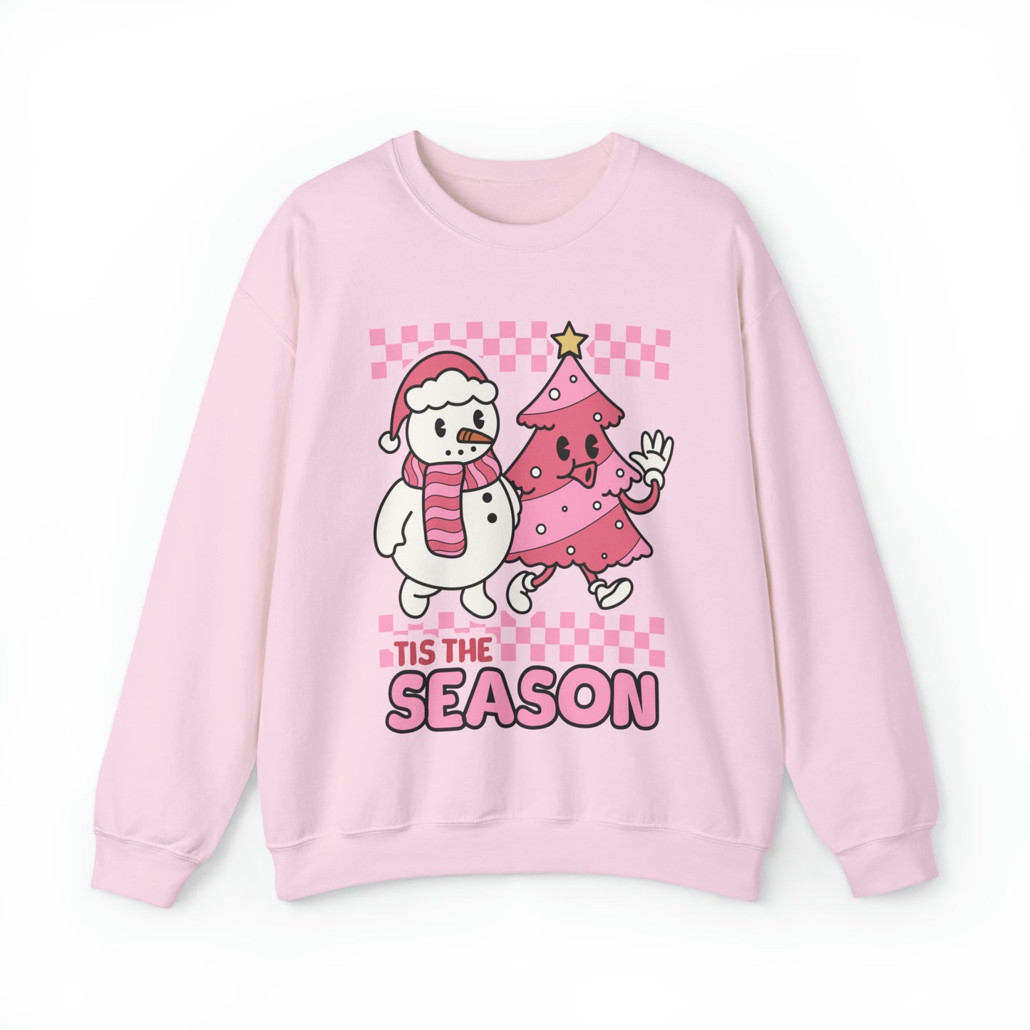 Christmas Tis The Season Sweatshirt, Merry Christmas Shirt, Christmas Tree Cake Sweater, Women Christmas, Christmas Cake Sweatshirt, SW879