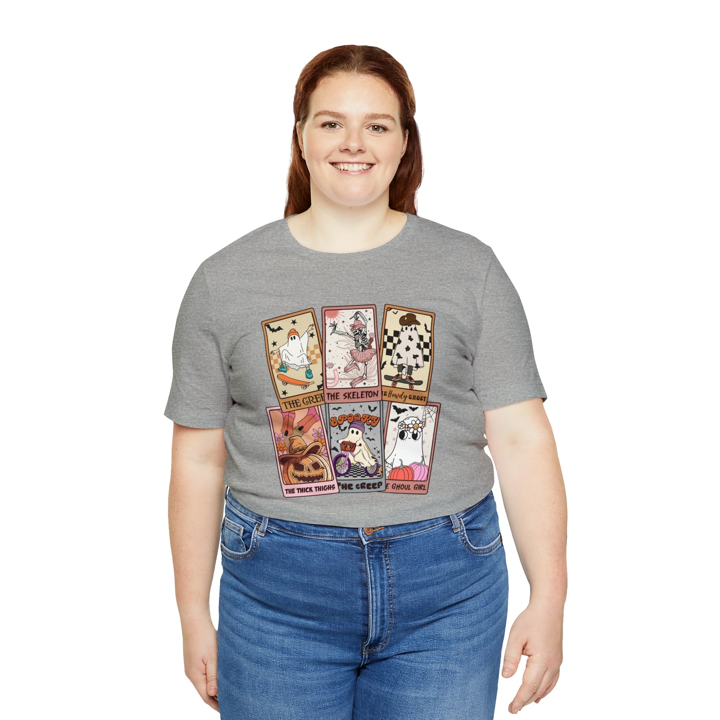 The Tarot Card Shirt, Skeleton Tarot Card Shirt, Tarot Card Lover Shirt, Skull Tarot Card Tee, Retro Halloween shirt, T612