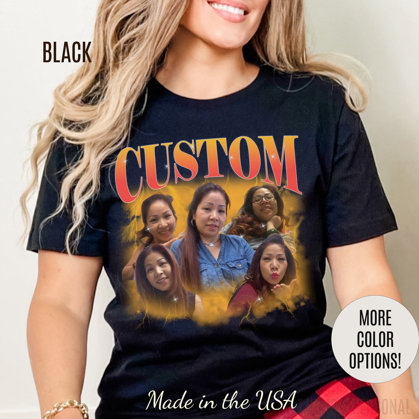 Custom Your Own Bootleg Tee, Retro Custom Bootleg Rap Tee, Custom Your Photo, Insert Your Design, Vintage Graphic 90s Tshirt, T1379