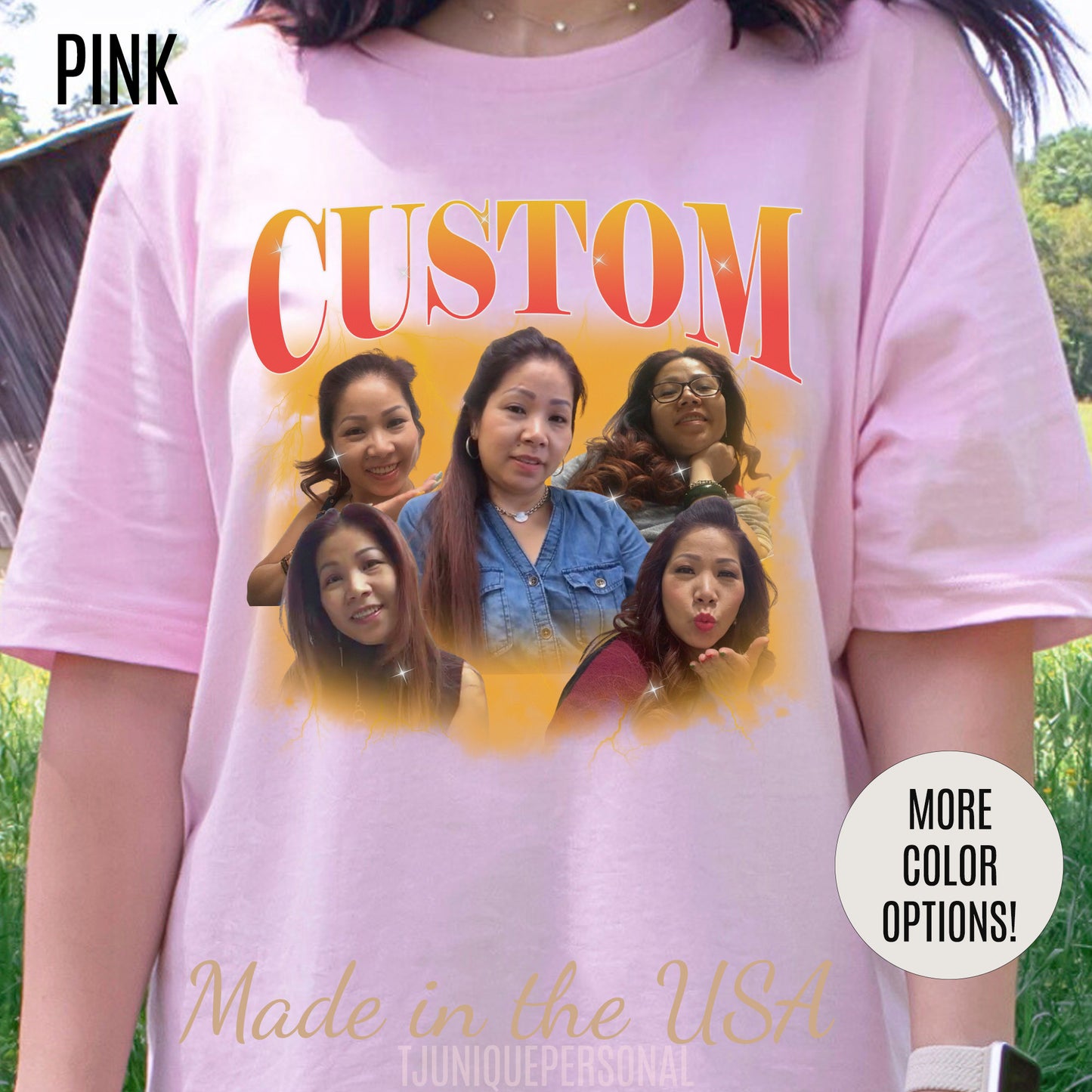 Custom Your Own Bootleg Tee, Retro Custom Bootleg Rap Tee, Custom Your Photo, Insert Your Design, Vintage Graphic 90s Tshirt, T1379