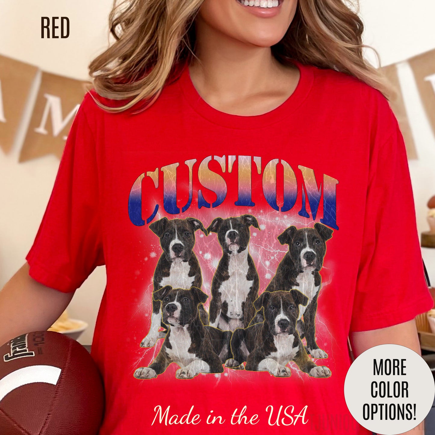Retro Custom Your Own Bootleg Tee, Custom Cat Bootleg Tee, Custom Dog Bootleg Tee, Custom dog portrait, Vintage Graphic 90s Tshirt, T1392