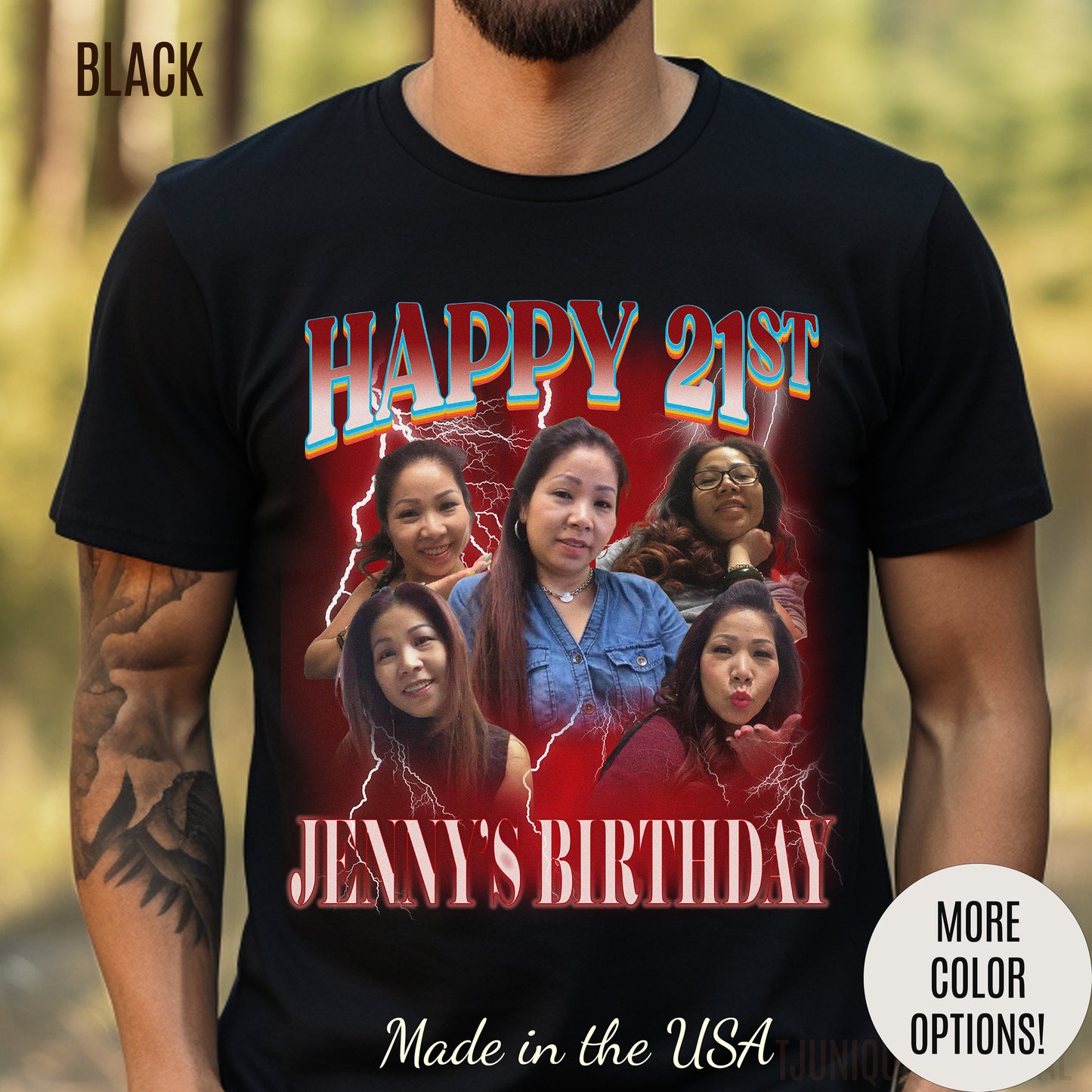 Custom 21st birthday shirt, Custom Bootleg Rap Tee 21st birthday gifts Vintage Graphic Tshirt, T1449