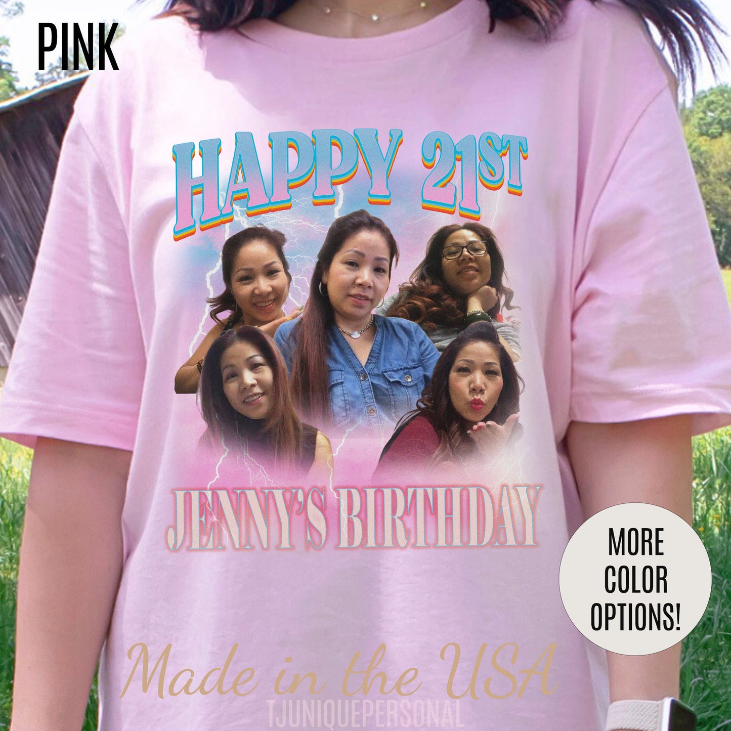 Custom 21st birthday shirt, Custom Bootleg Rap Tee 21st birthday gifts Vintage Graphic Tshirt, T1450