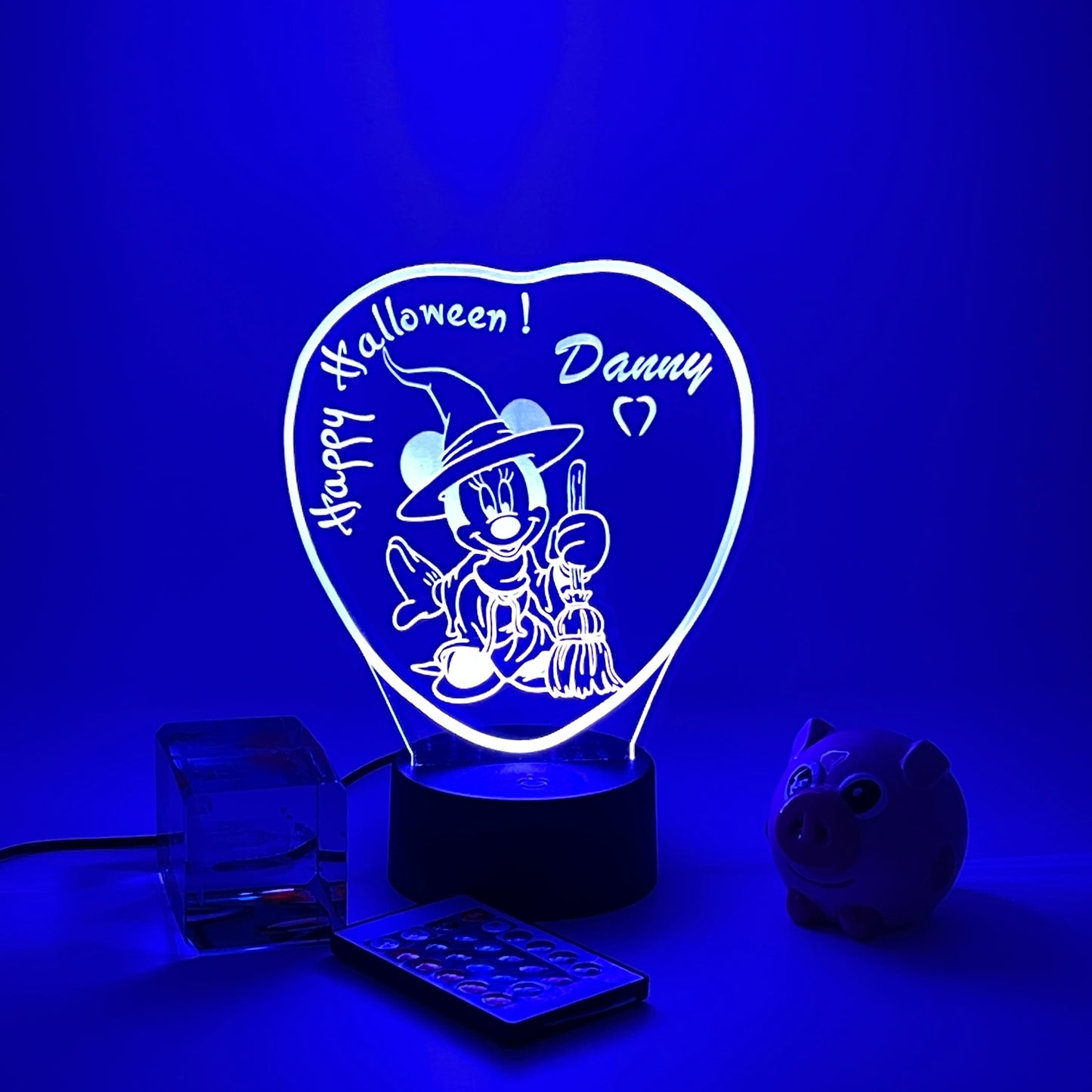Personalized Halloween gifts Mickey mouse 3D night light