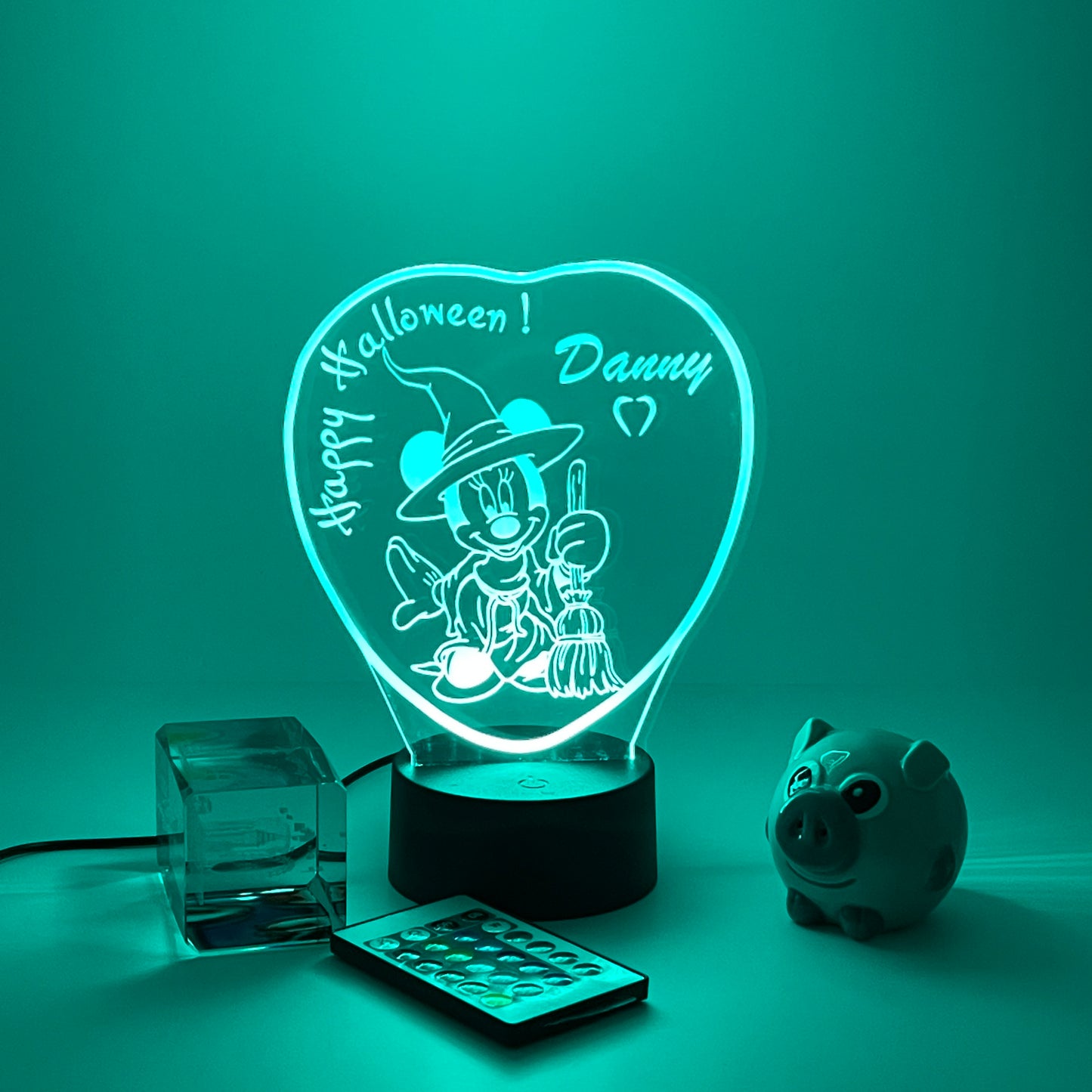 Personalized Halloween gifts Mickey mouse 3D night light