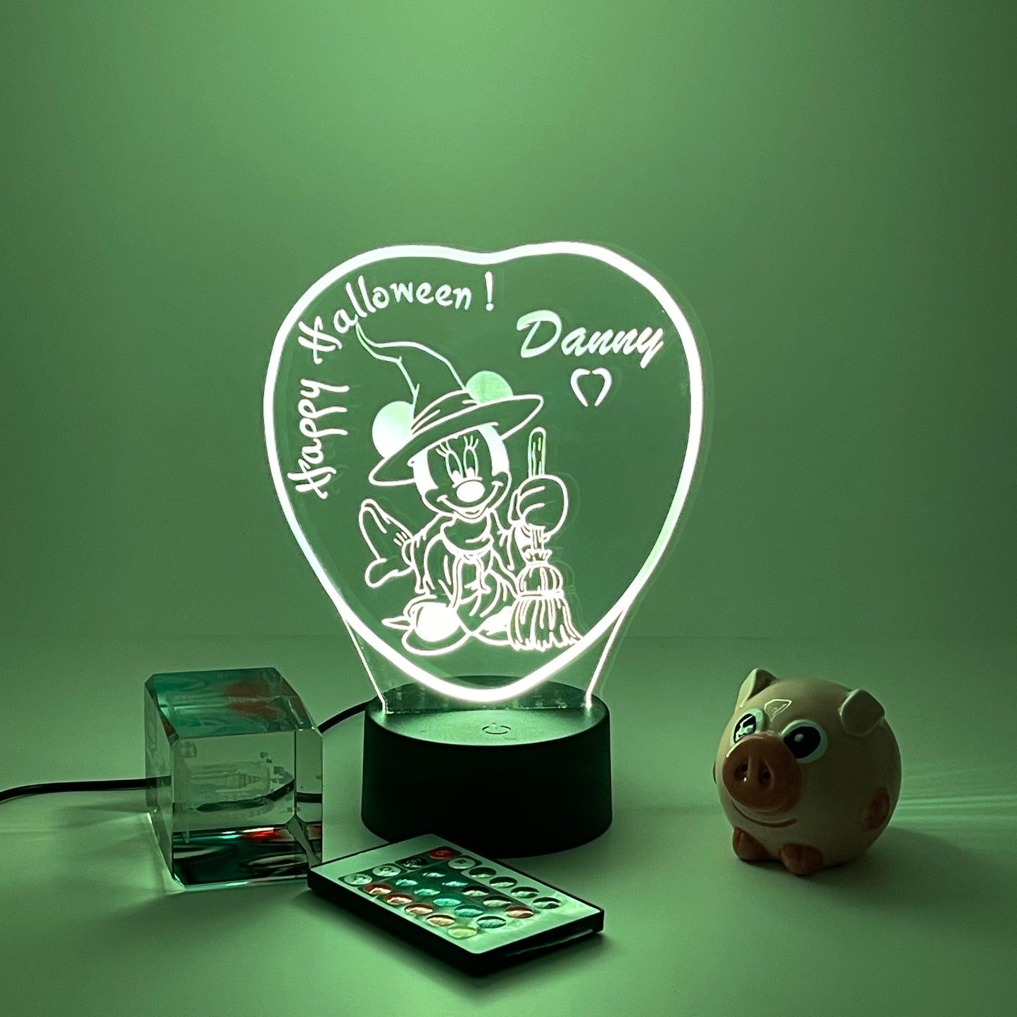 Personalized Halloween gifts Mickey mouse 3D night light