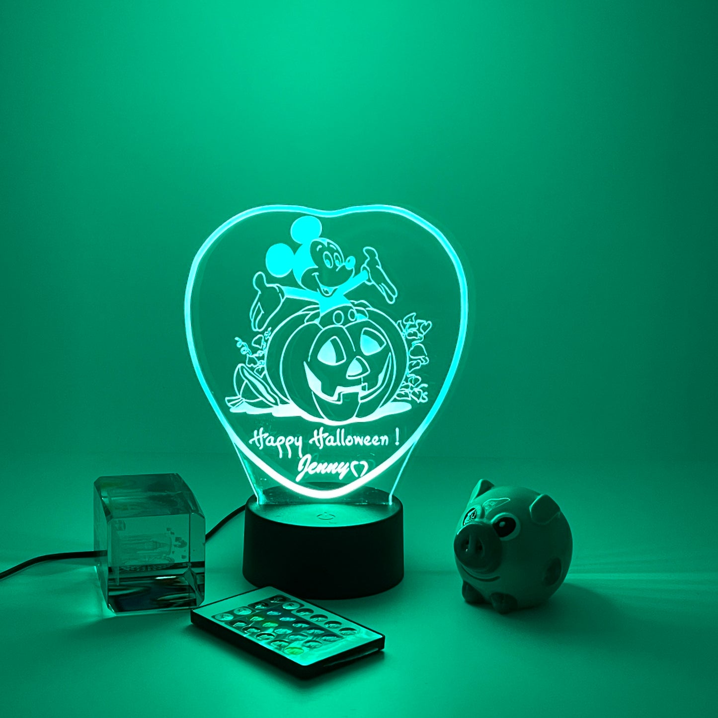 Personalized Halloween gifts Mickey mouse 3D night light